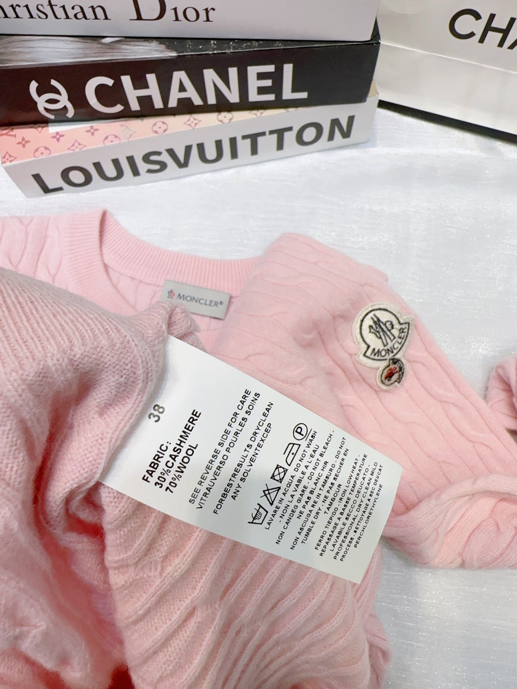 MONCLER 25S LONG-SLEEVE CREWNECK SWEATER 382