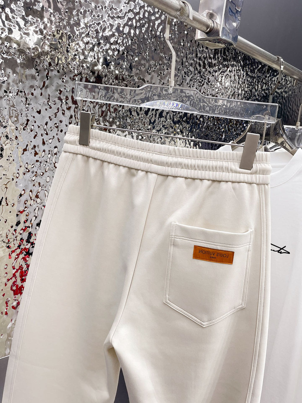 LOUIS VUITTON LV WHITE TROUSERS 239506