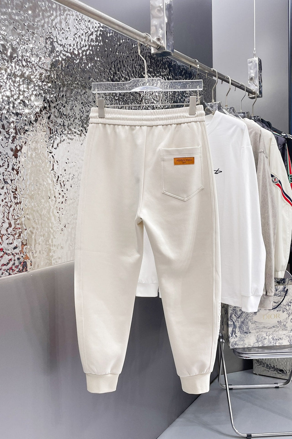 LOUIS VUITTON LV WHITE TROUSERS 239506