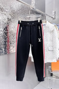 LOUIS VUITTON LV BLACK MIX RED TROUSERS 239503