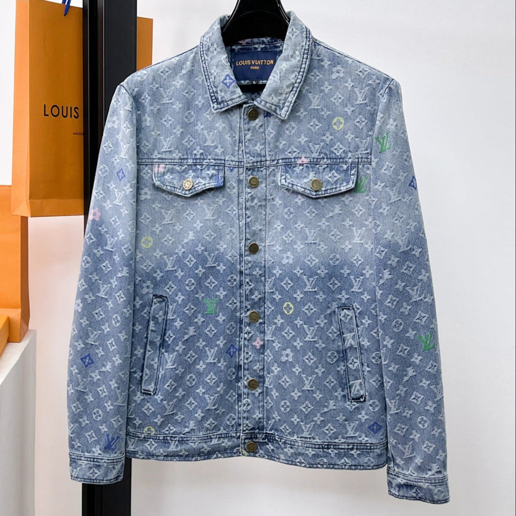 LOUIS VUITTON LV LIGHT BLUE DENIM JACKET 239530