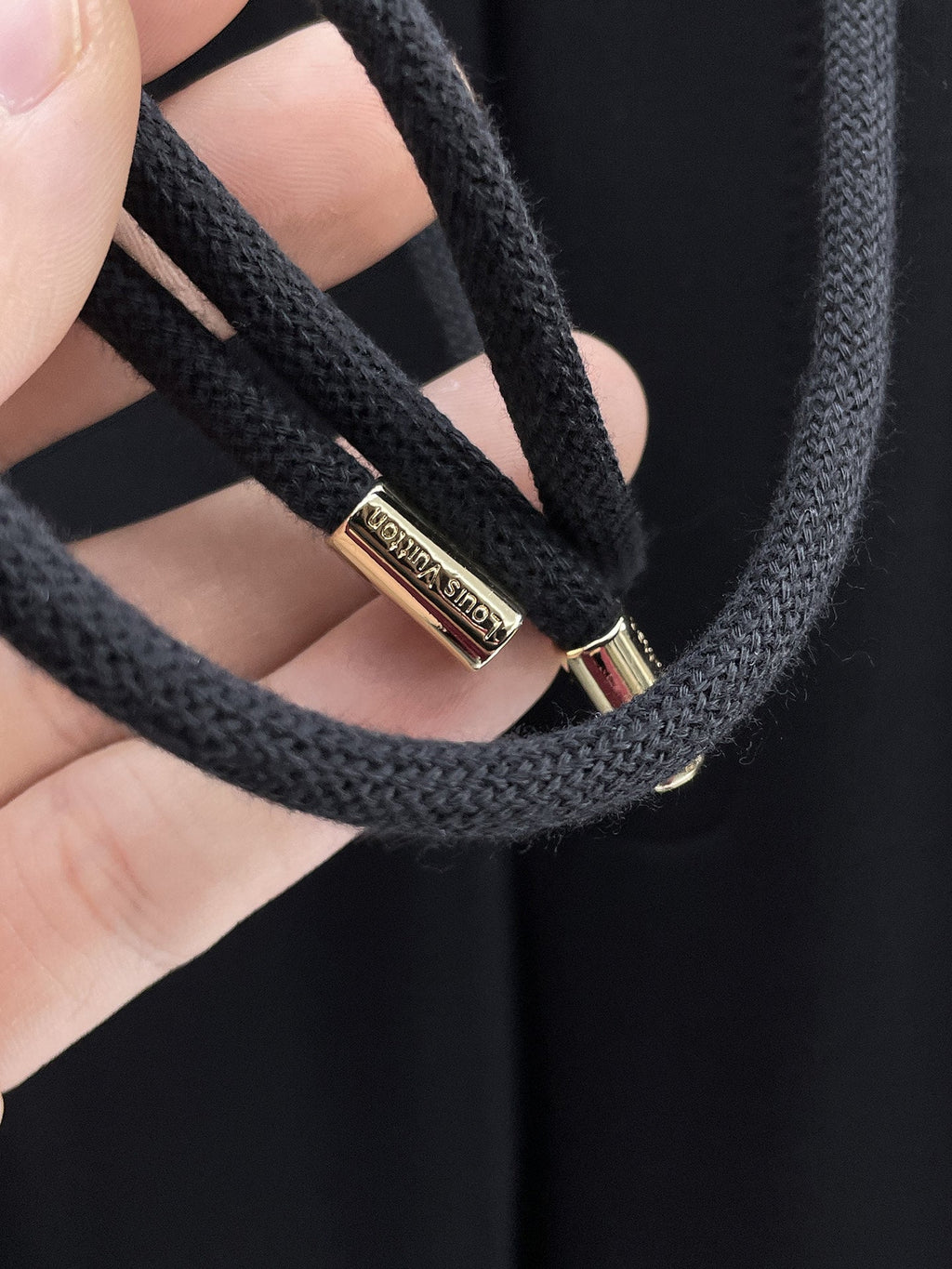 LOUIS VUITTON LV BLACK TROUSERS 239508