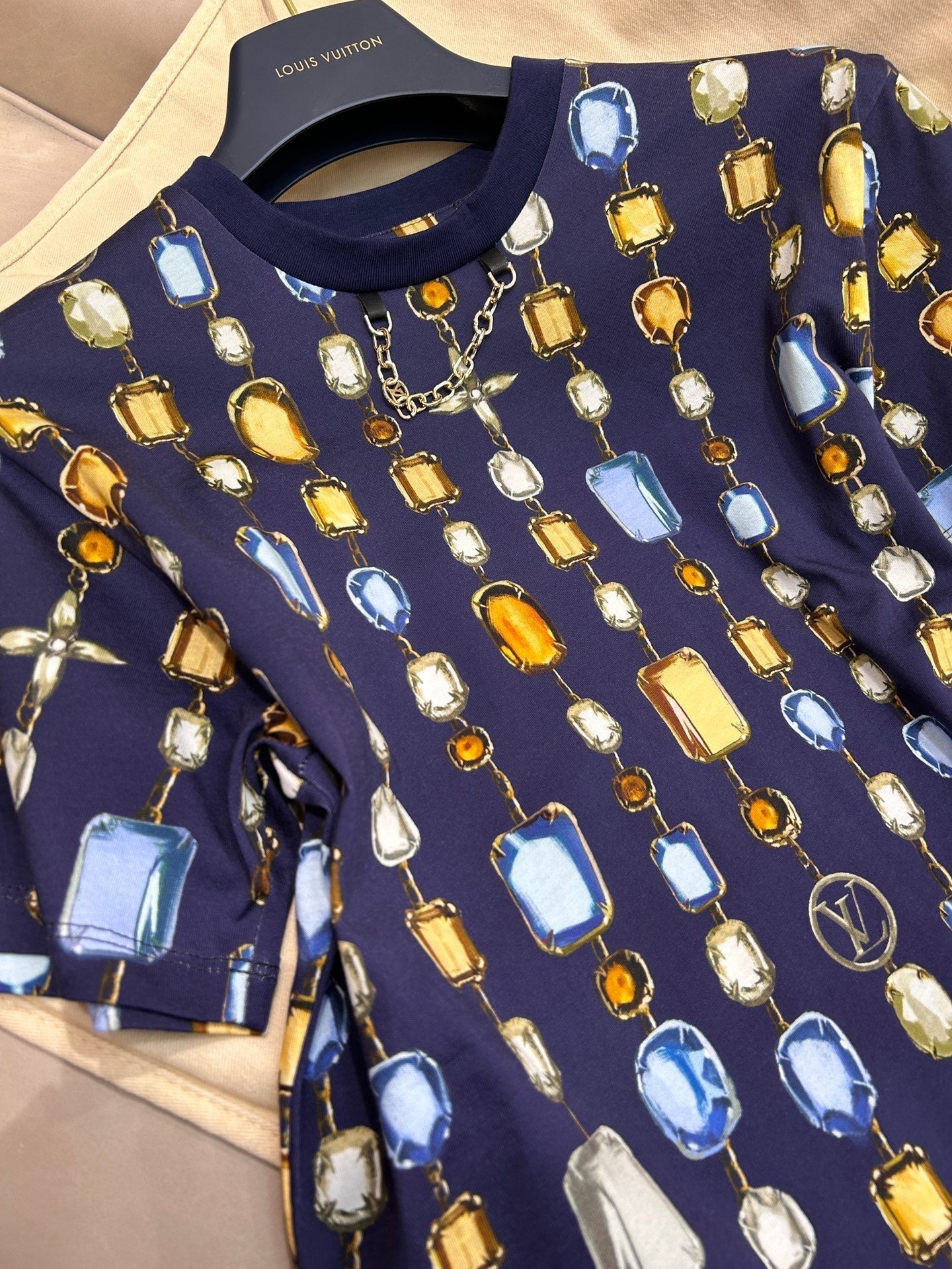 LOUIS VUITTON LV T SHIRT 25S IN COTTON 266294