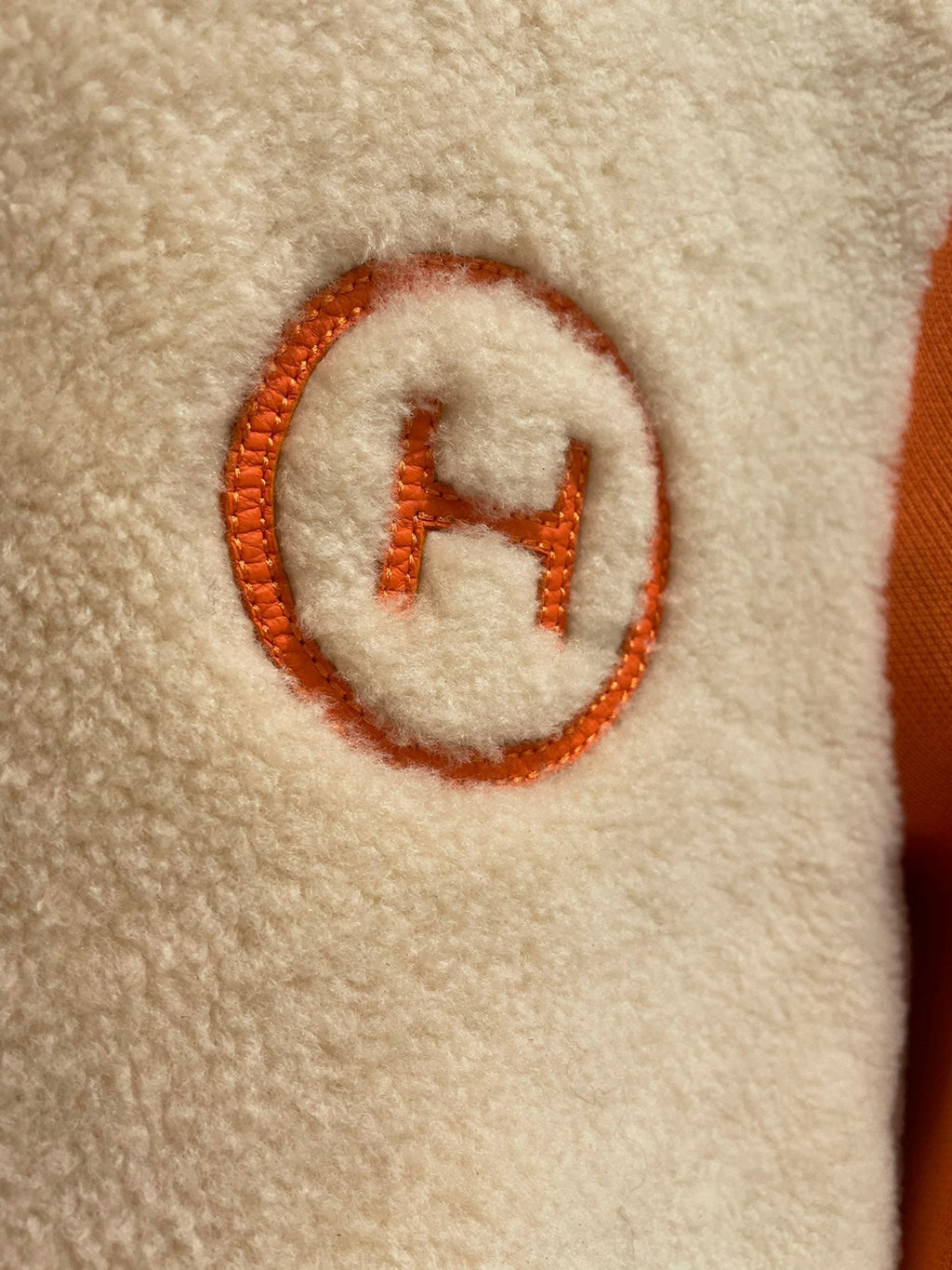 HERMES HERMES 25S SHEEPSKIN BOMBER JACKET 169