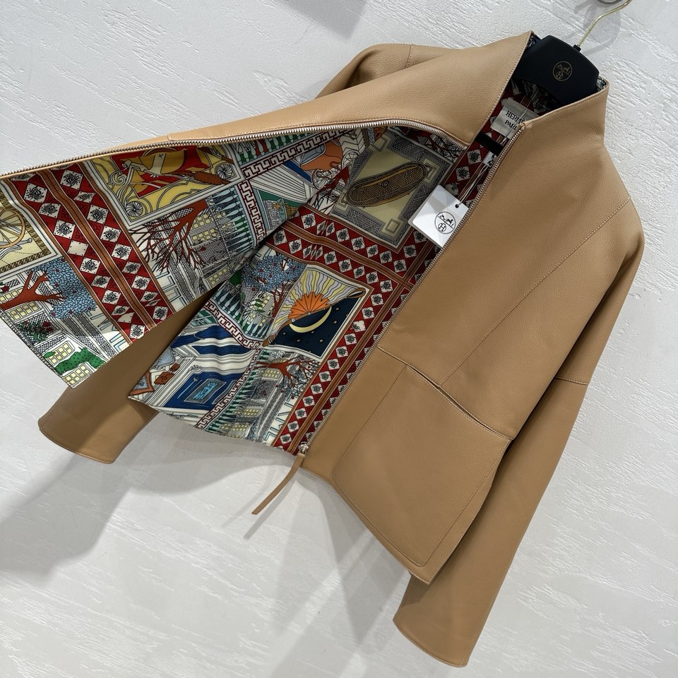HERMES HERMES 25S JACKET 140