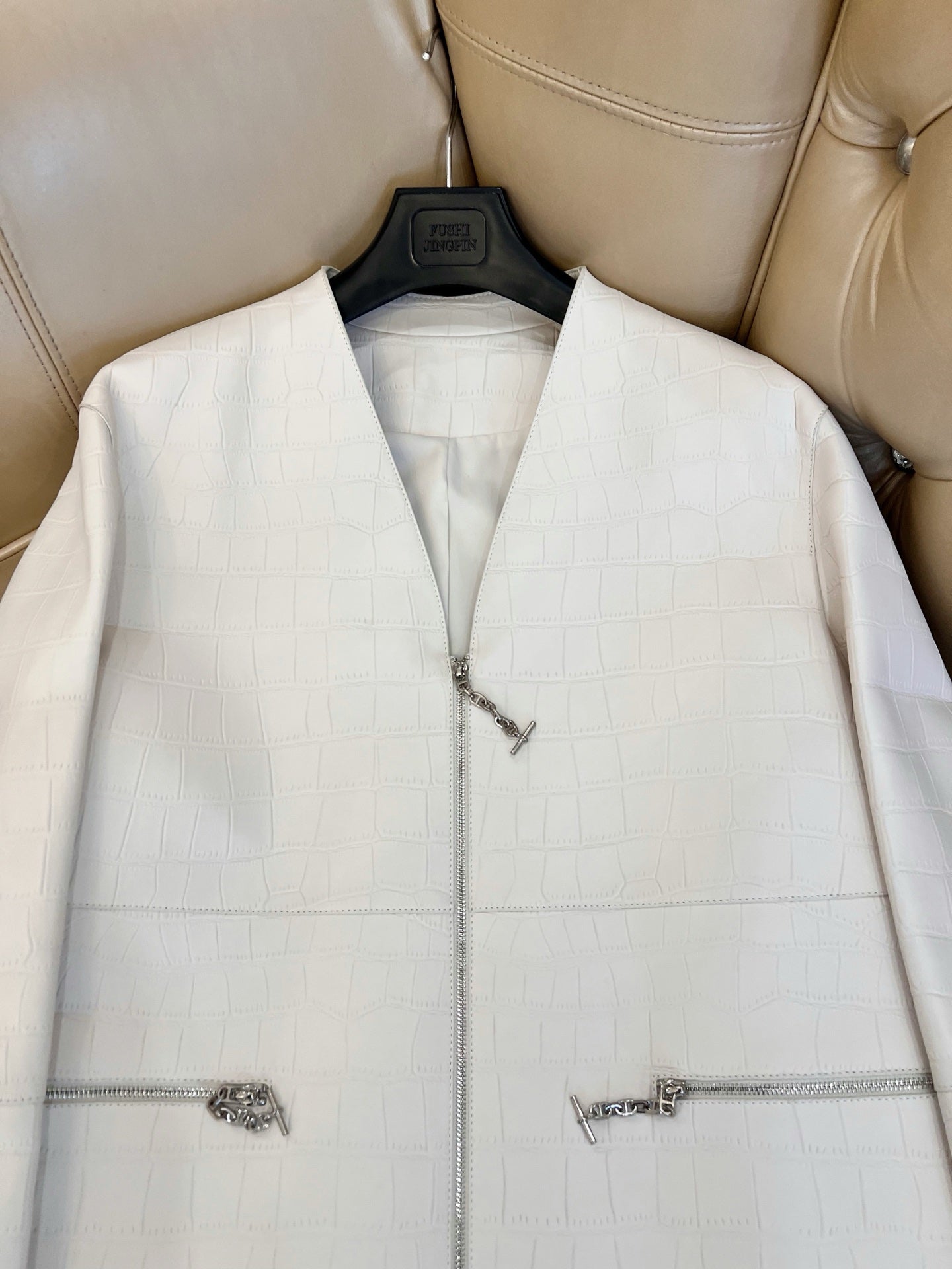 HERMES HERMES 25S SHEEPSKIN JACKET 145