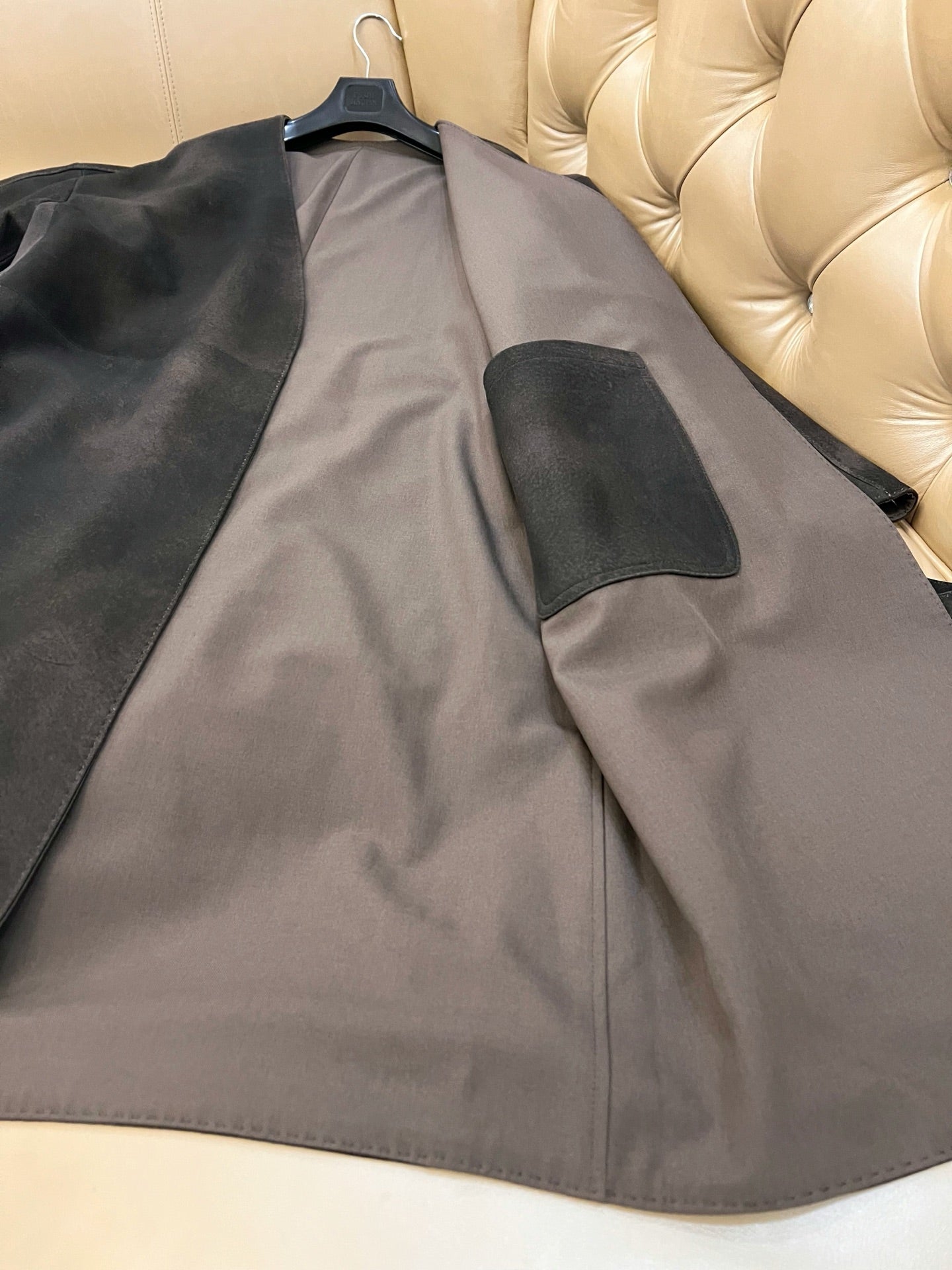 HERMES HERMES 25S TRENCH COAT 146