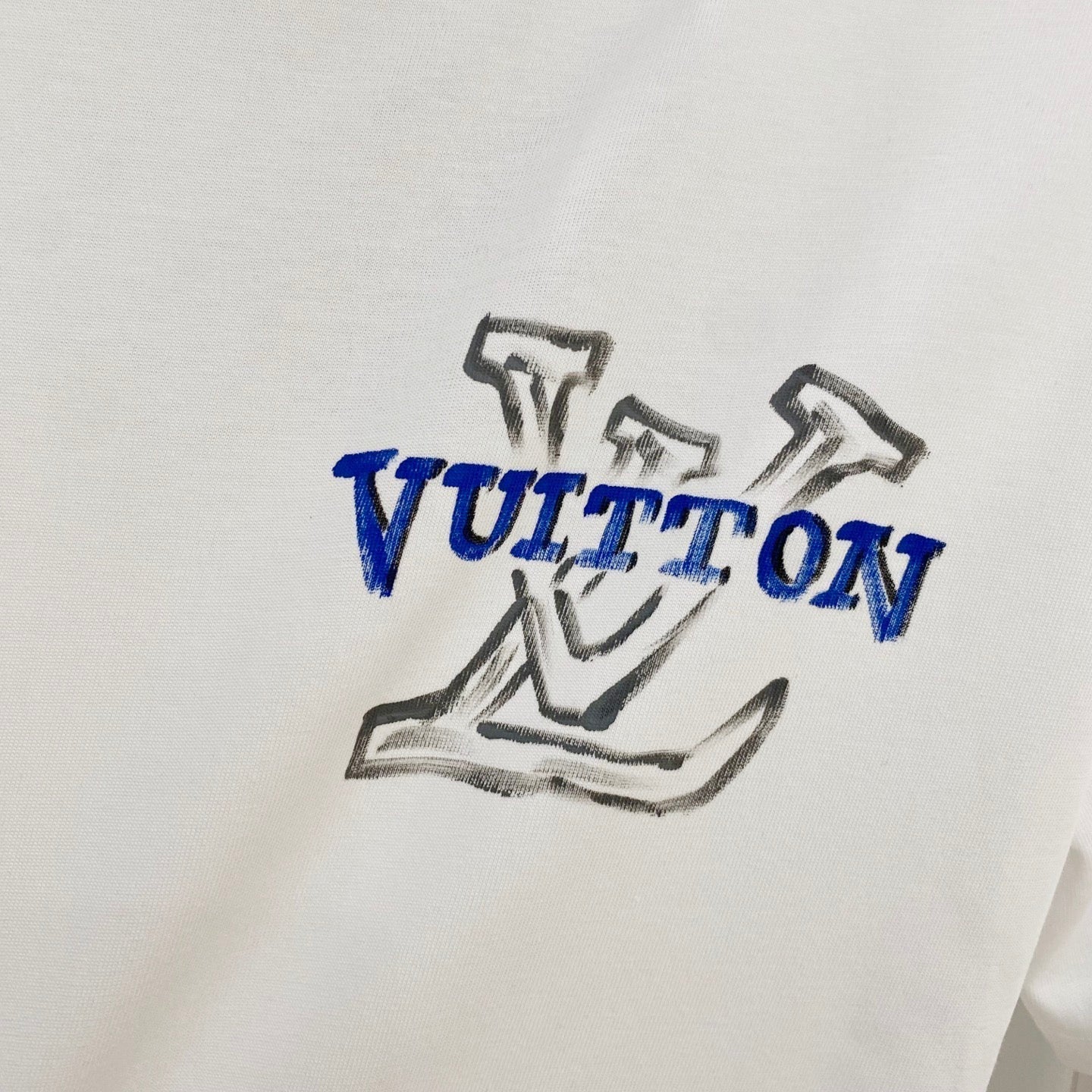 LOUIS VUITTON LV T-SHIRT WHITE COTTON 238849