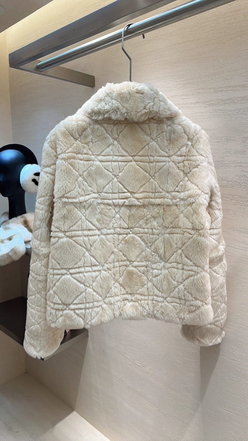 DIOR 25S RABBIT FUR JACKET 627
