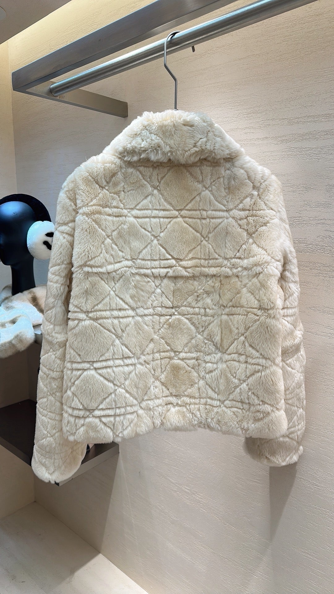 DIOR 25S RABBIT FUR JACKET 627