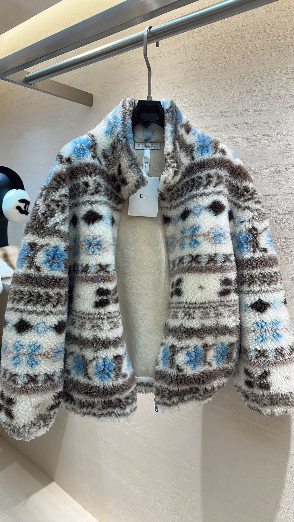 DIOR 25S SHEARLING JACKET 628