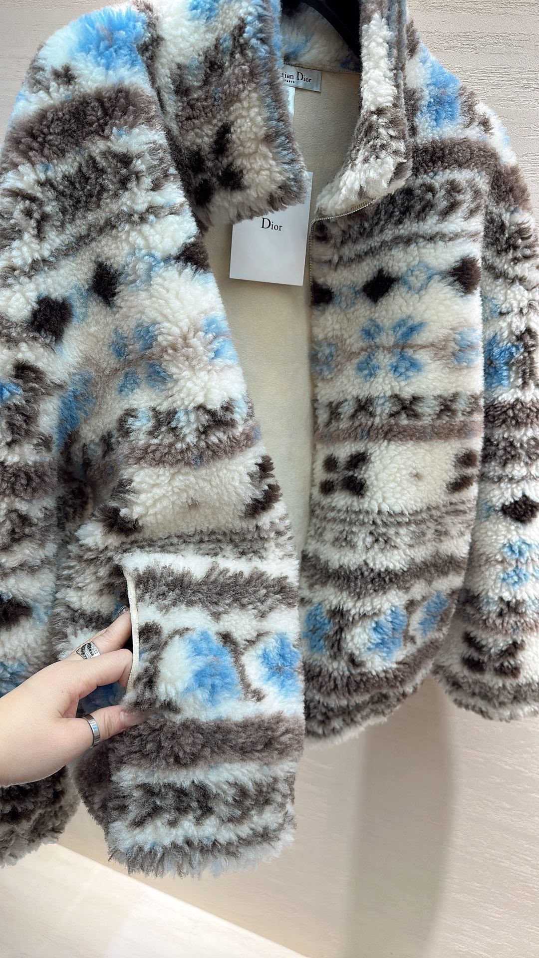 DIOR 25S SHEARLING JACKET 628