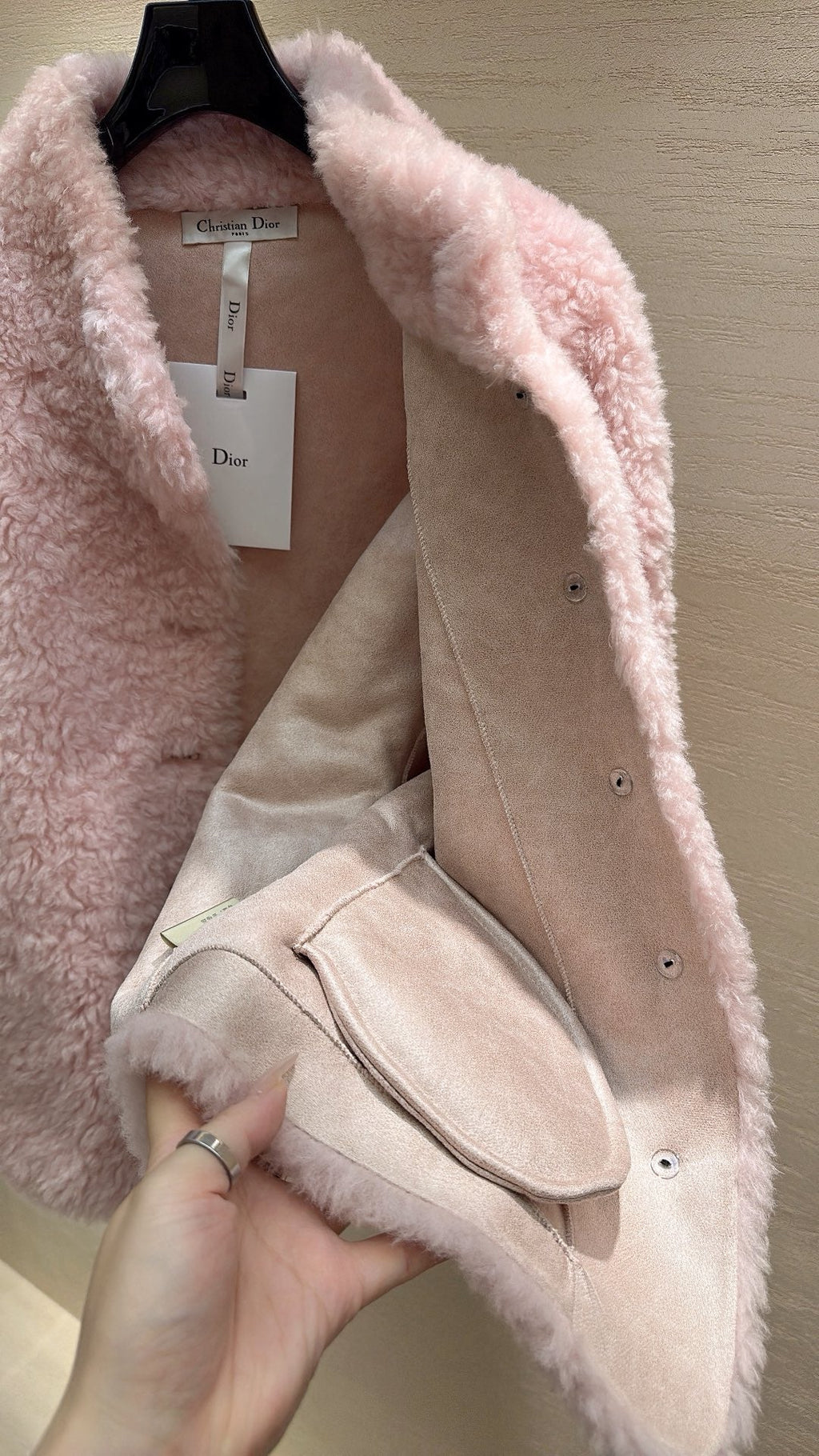 DIOR 25S SHEARLING JACKET 629
