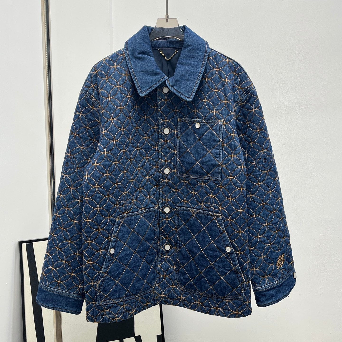 LOUIS VUITTON LV 25S DENIM WORKWEAR JACKET 0154