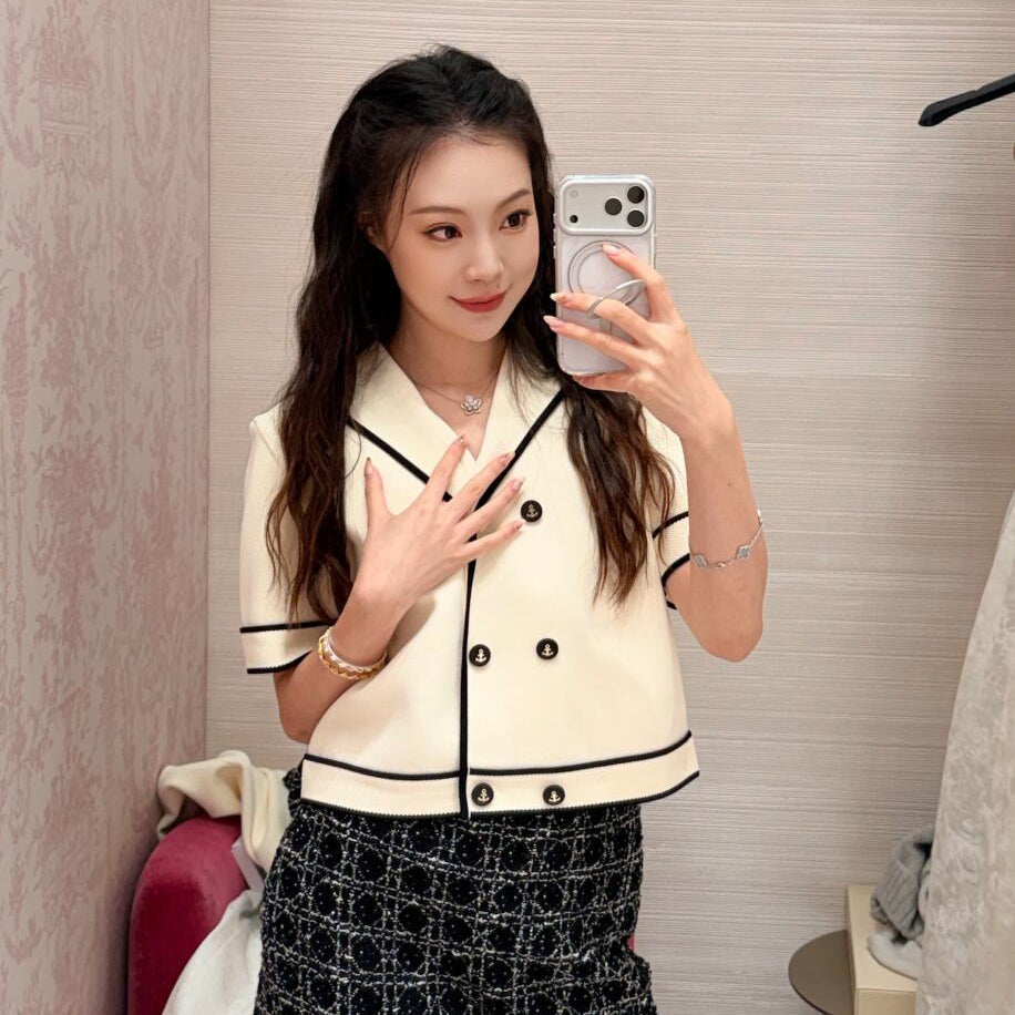 DIOR 25S SHORT-SLEEVE JACKET 681