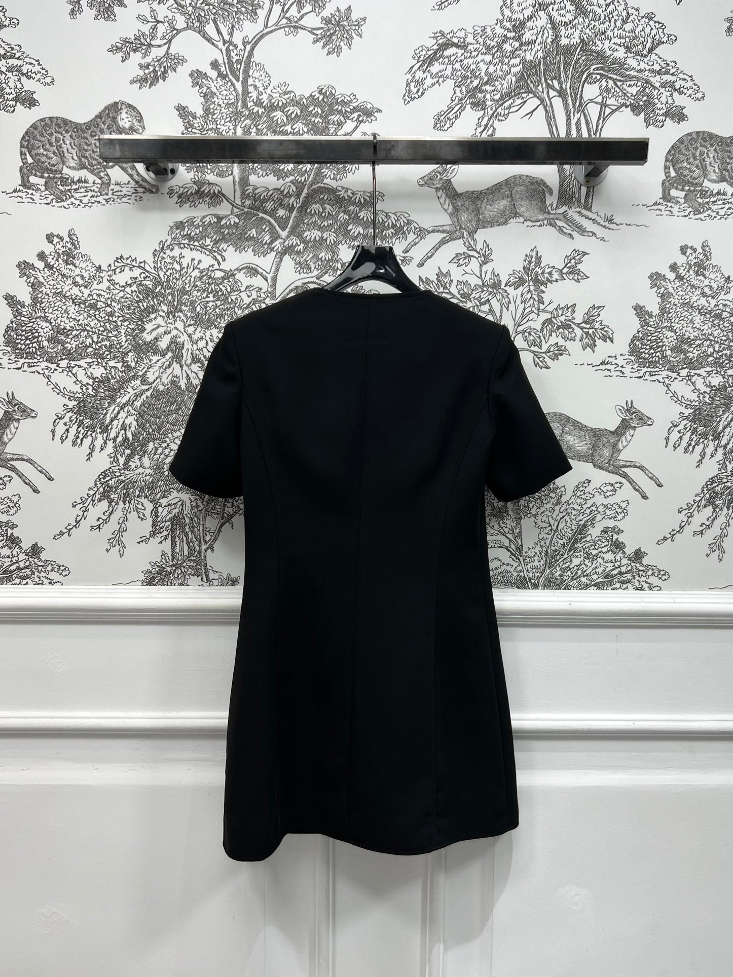 LOUIS VUITTON LV 25S ROUND NECK DRESS WITH METAL BUTTONS 262925