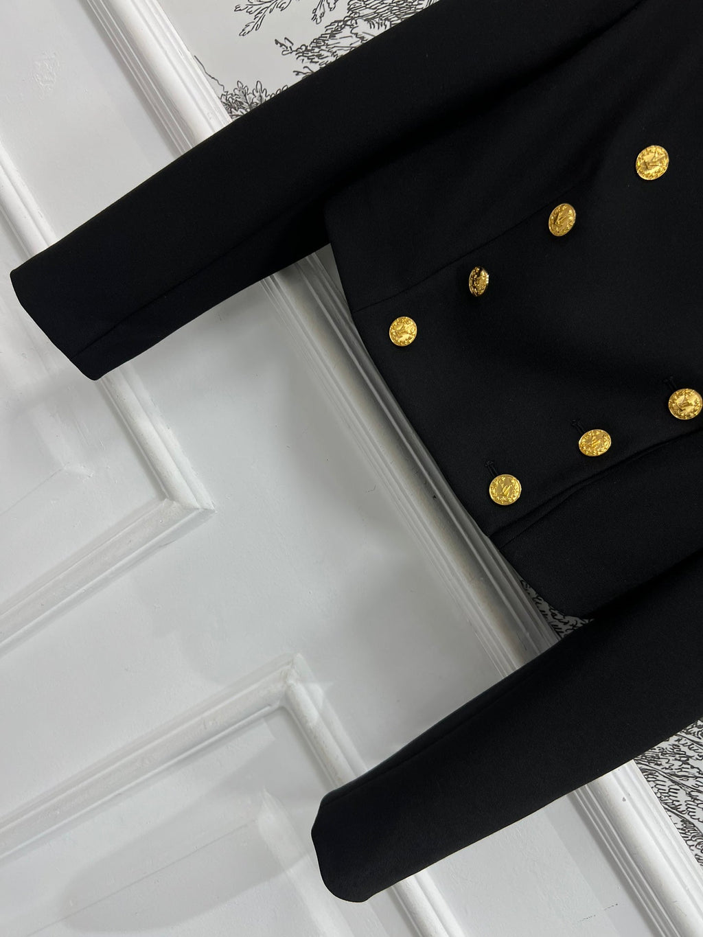 LOUIS VUITTON LV 25S ROUND NECK JACKET 263095
