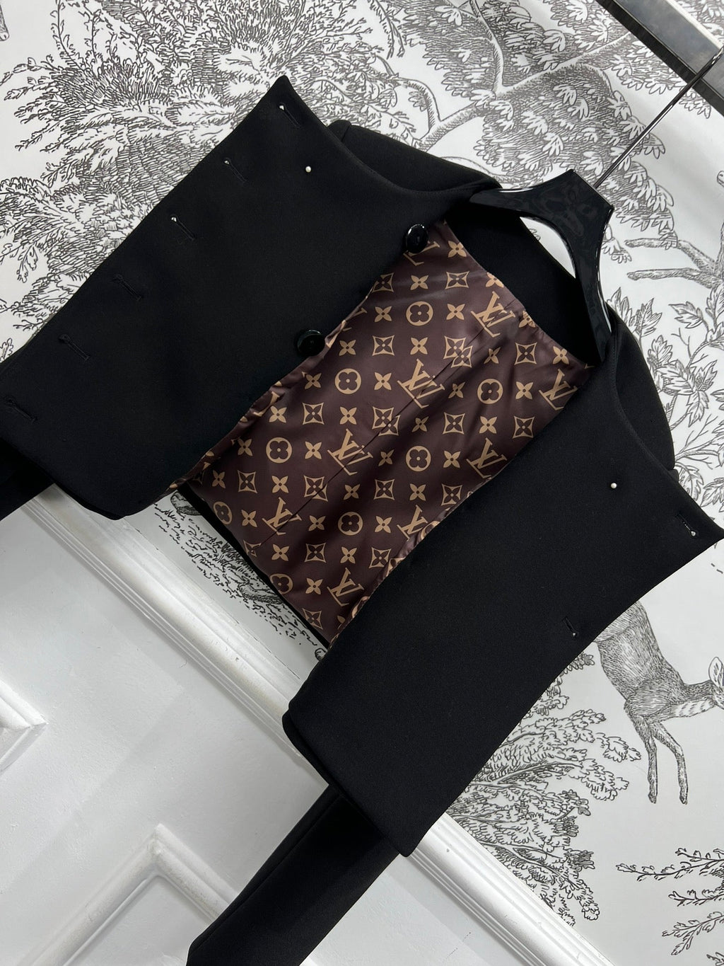 LOUIS VUITTON LV 25S ROUND NECK JACKET 263095