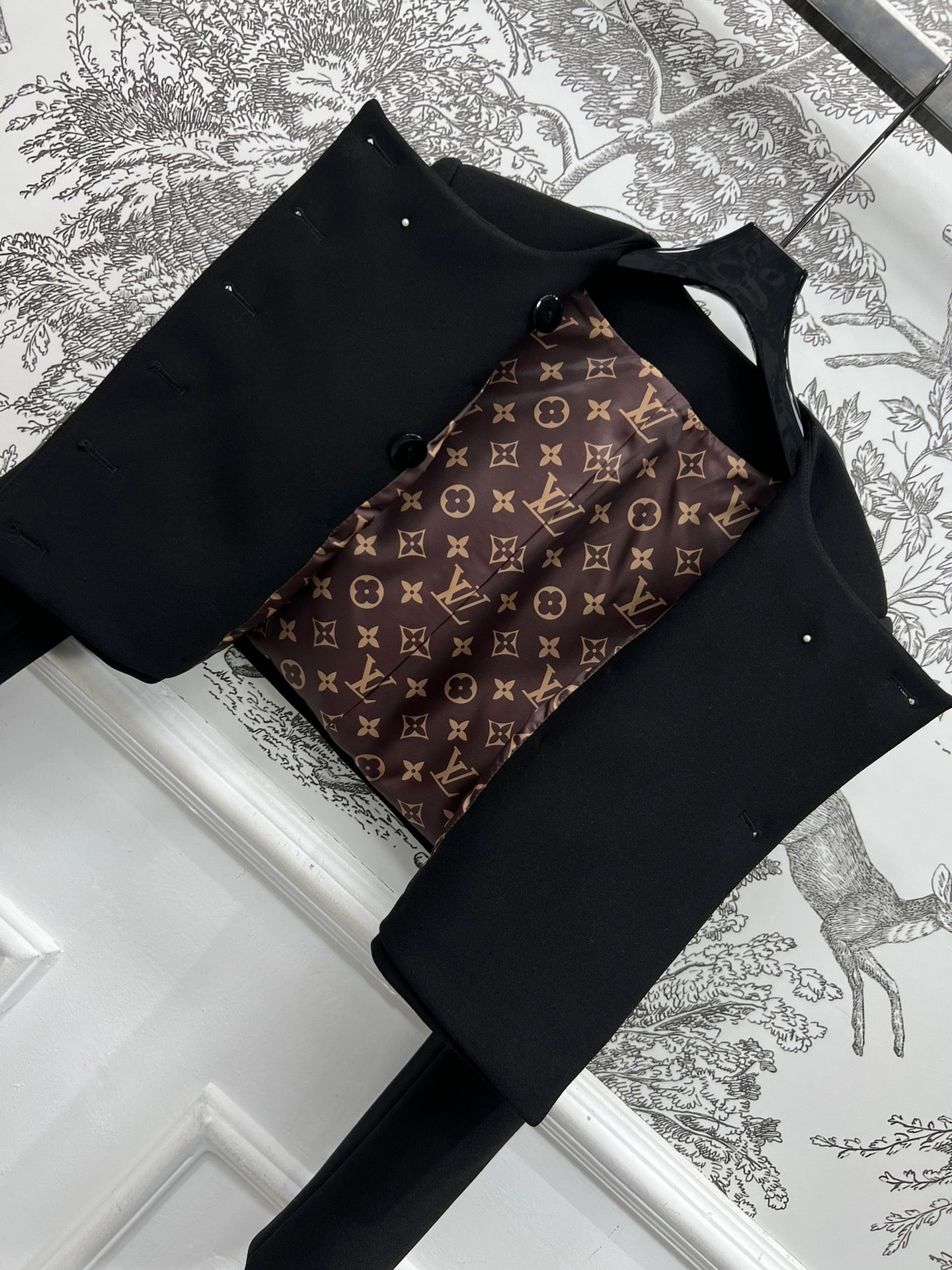 LOUIS VUITTON LV 25S ROUND NECK JACKET 263095