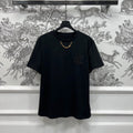 LOUIS VUITTON LV 25S SHORT SLEEVE T-SHIRT WITH EMBROIDERED LOGO 263035