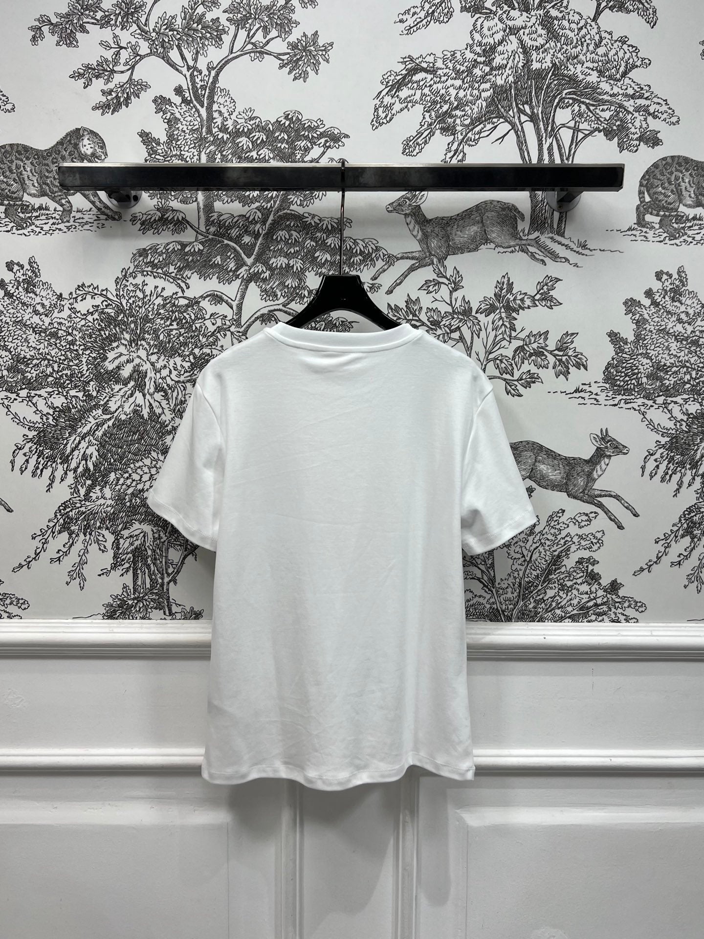 LOUIS VUITTON LV 25S SHORT SLEEVE T-SHIRT WITH EMBROIDERED LOGO 263036