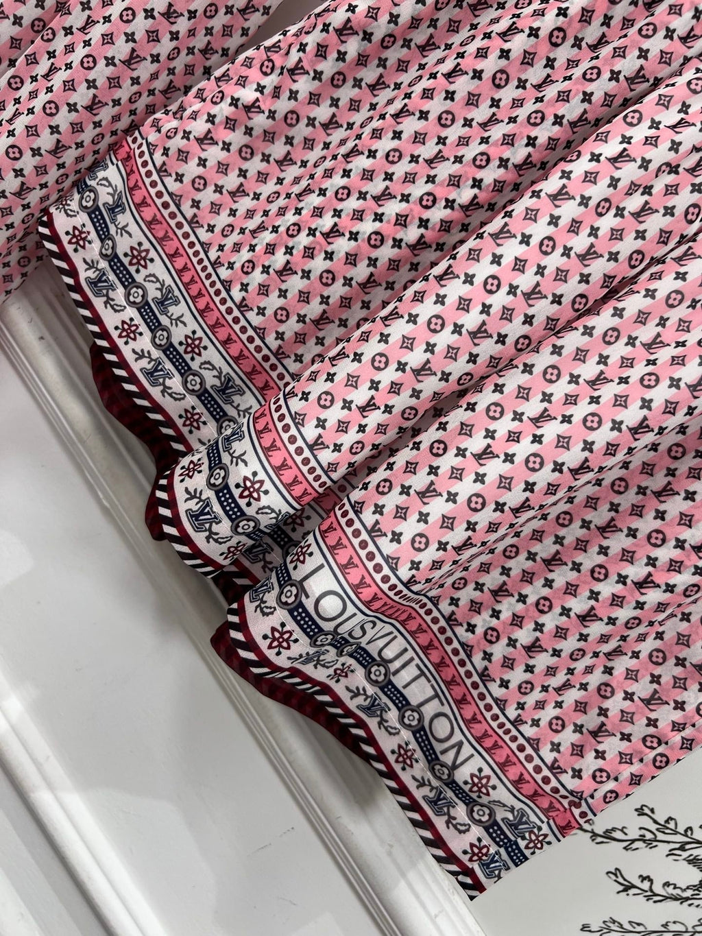 LOUIS VUITTON LV 25S SHIRT SHORTS SET IN POLYESTER 263071