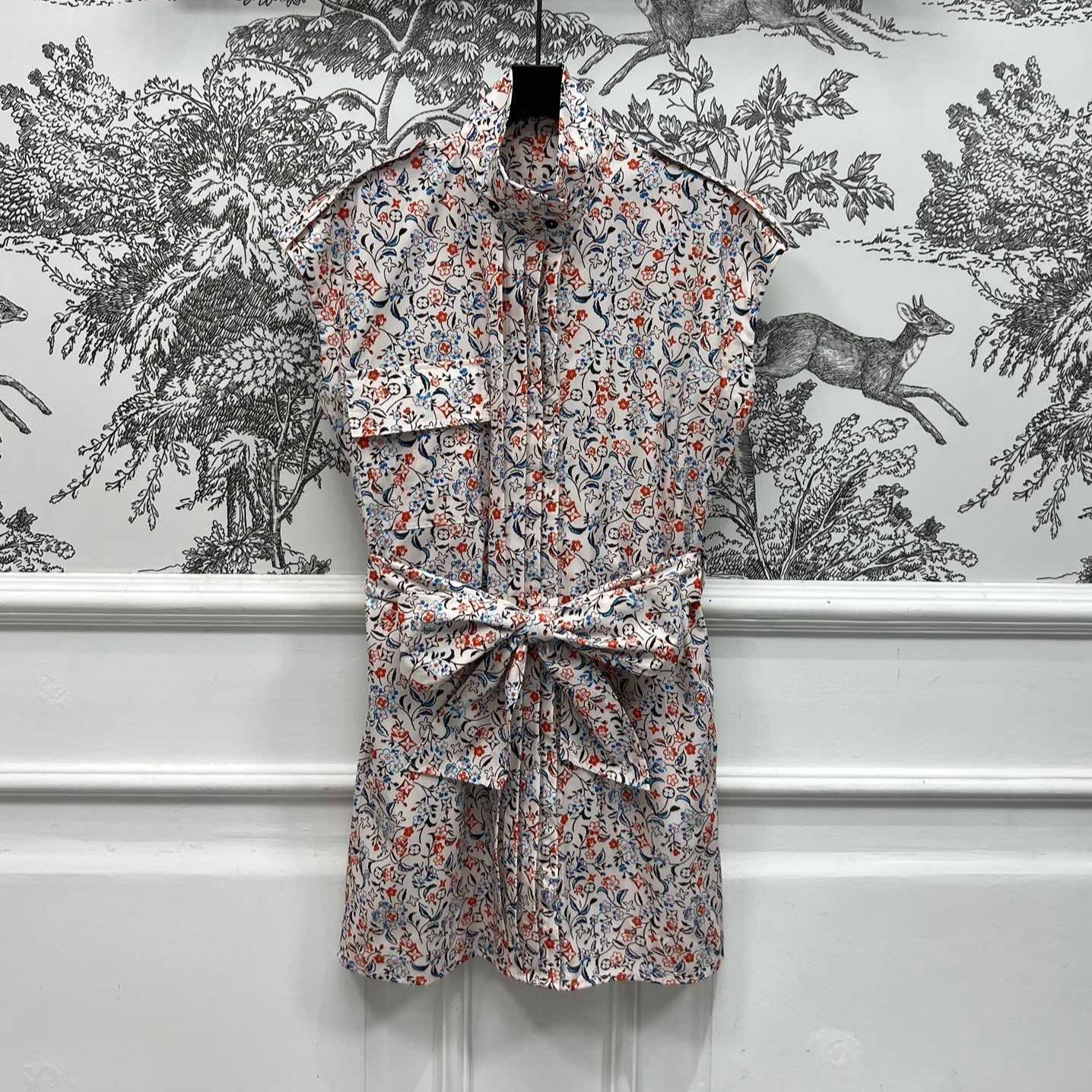 LOUIS VUITTON LV SLEEVELESS HIGH NECK DRESS 268691