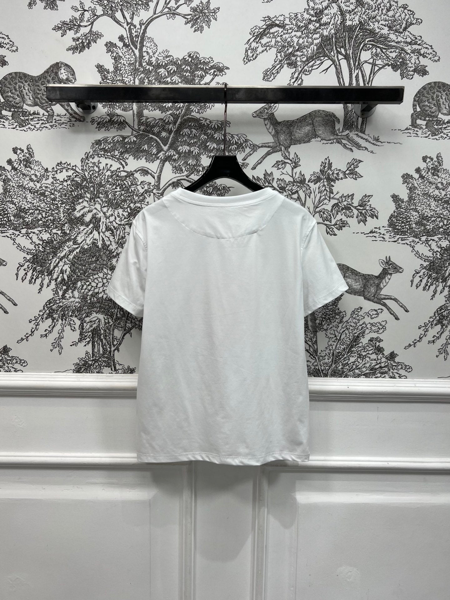 HERMES PRINTED SHORT SLEEVE T-SHIRT 268406