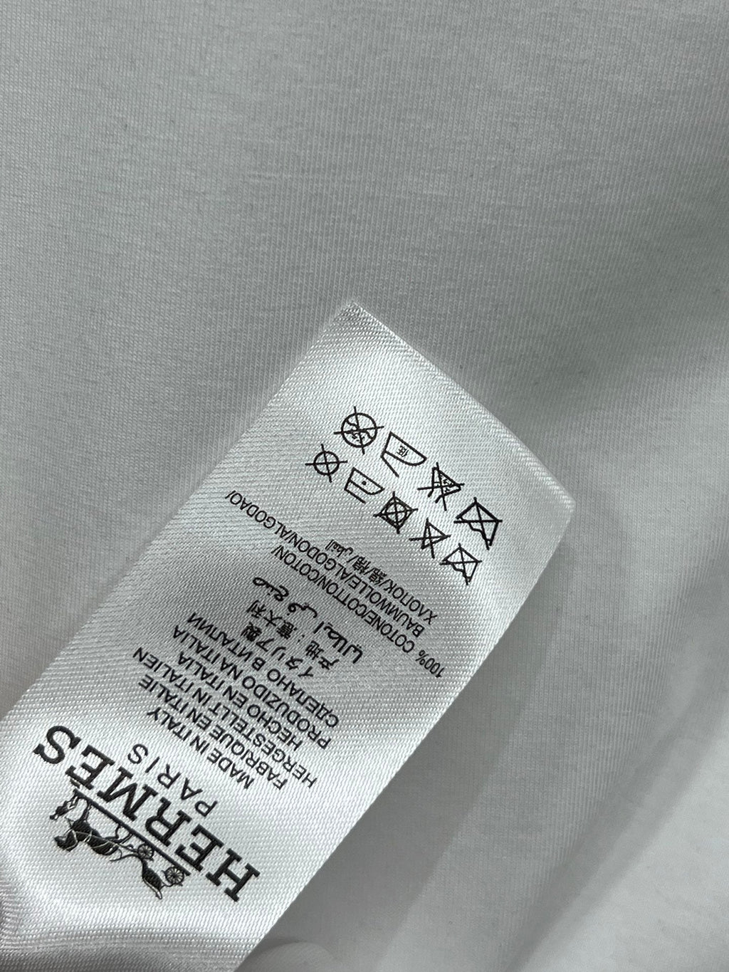 HERMES PRINTED SHORT SLEEVE T-SHIRT 268406