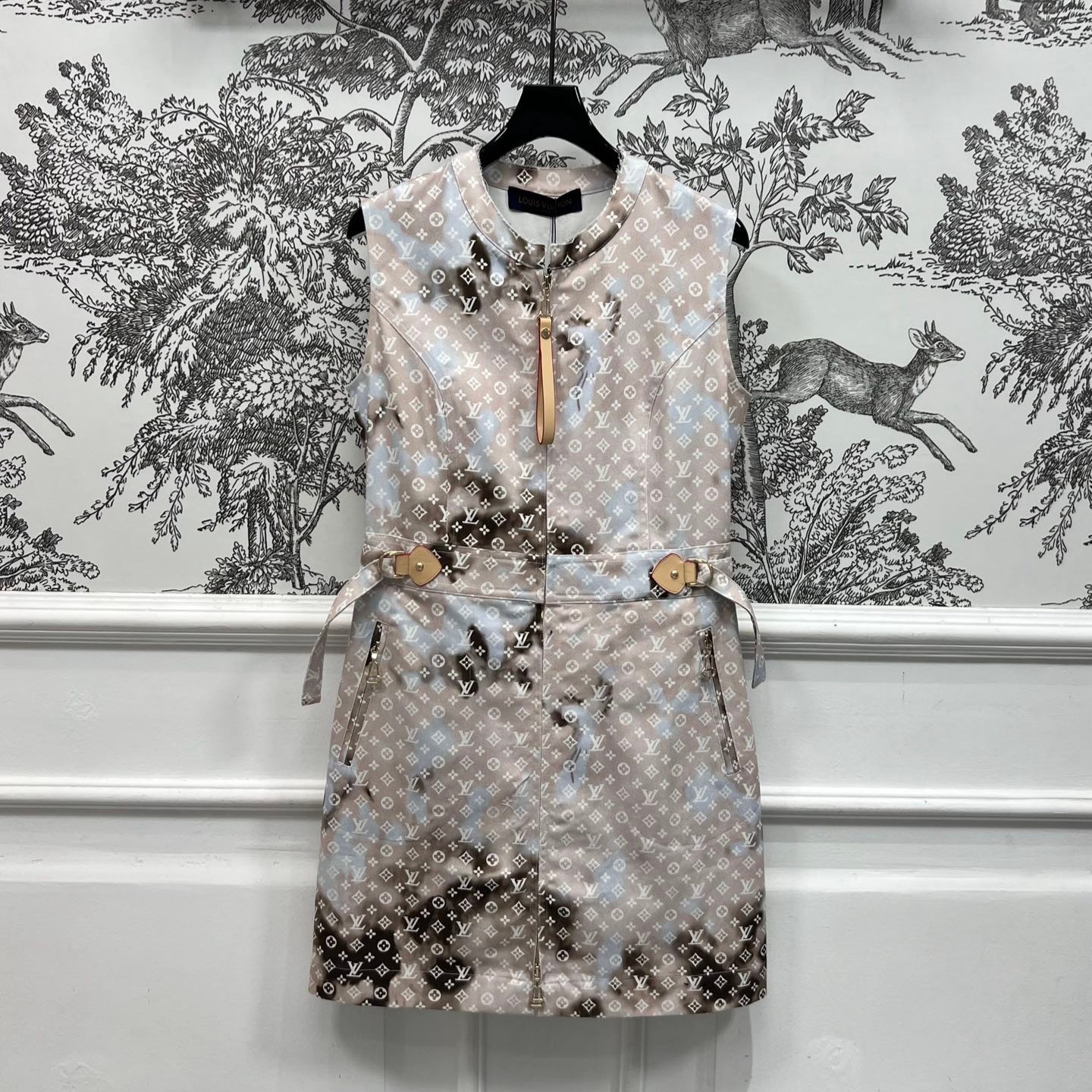 LOUIS VUITTON LV SLEEVELESS DENIM DRESS 274592