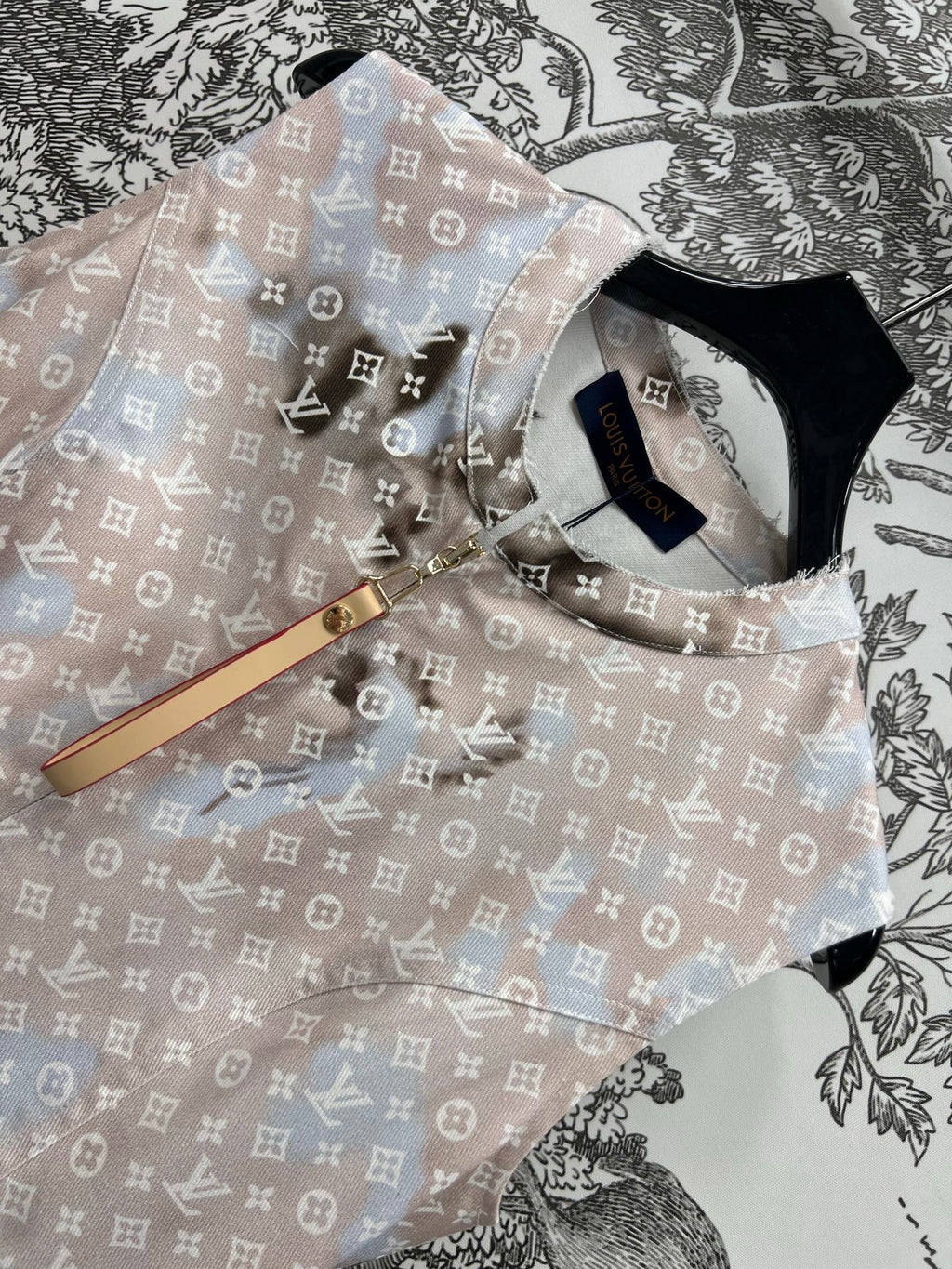 LOUIS VUITTON LV SLEEVELESS DENIM DRESS 274592