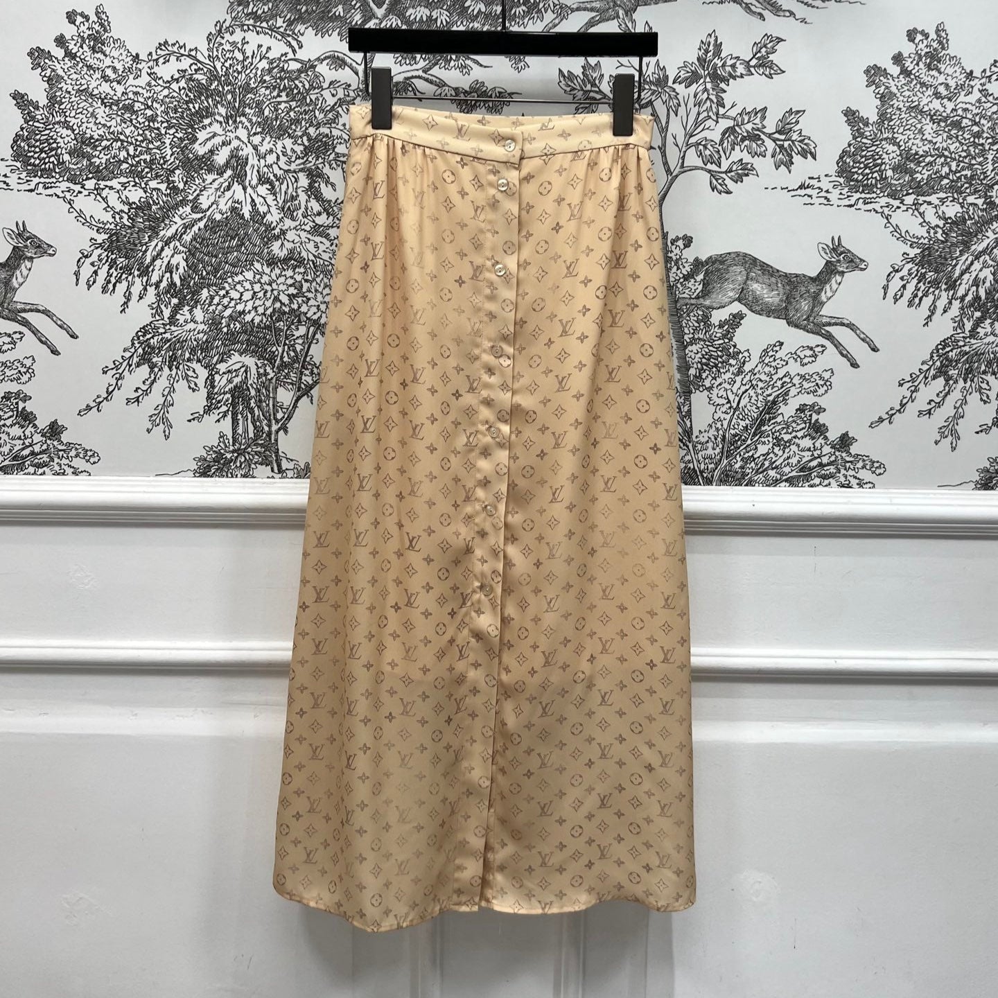 LOUIS VUITTON LV MONOGRAM BUTTON DOWN DRESS 274496