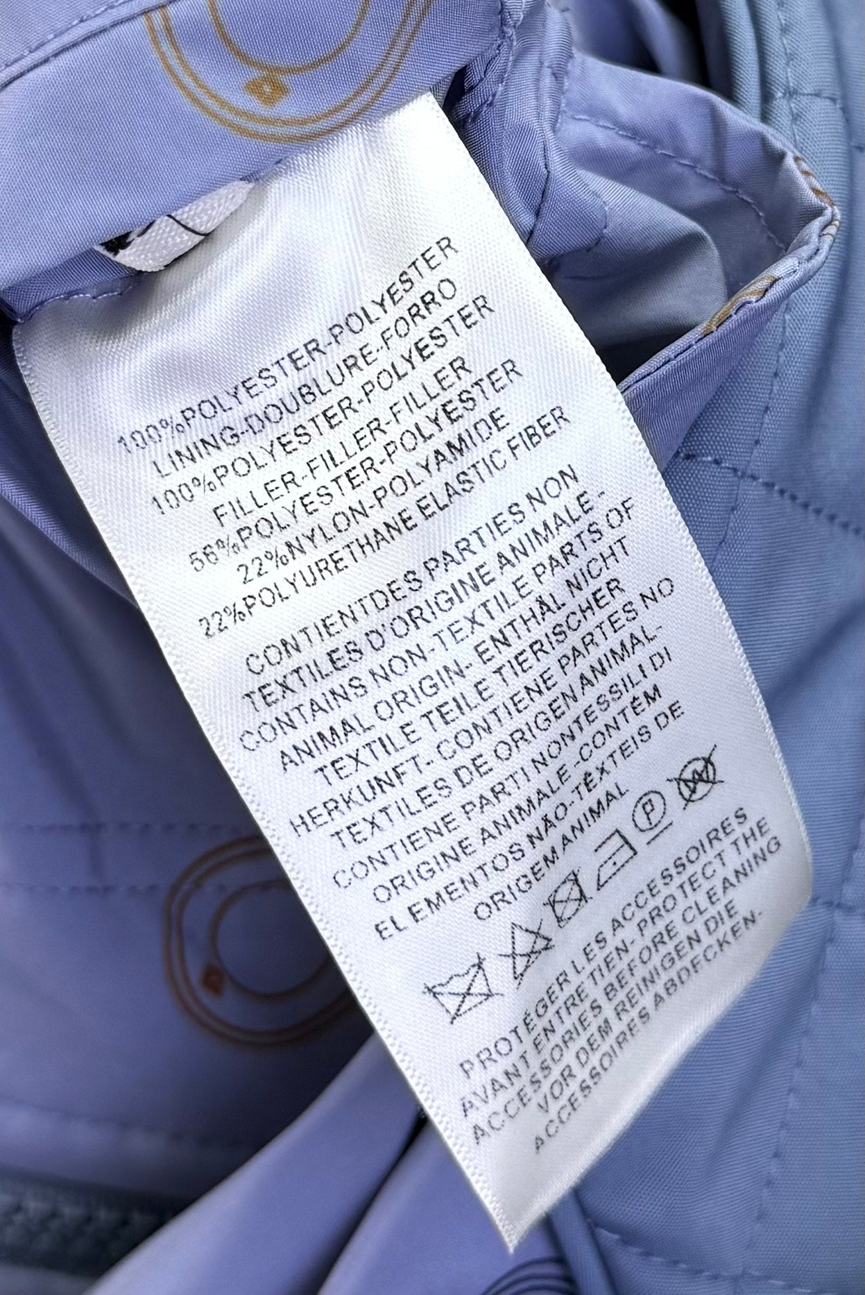 HERMES HERMES 25S REVERSIBLE COTTON JACKET 161
