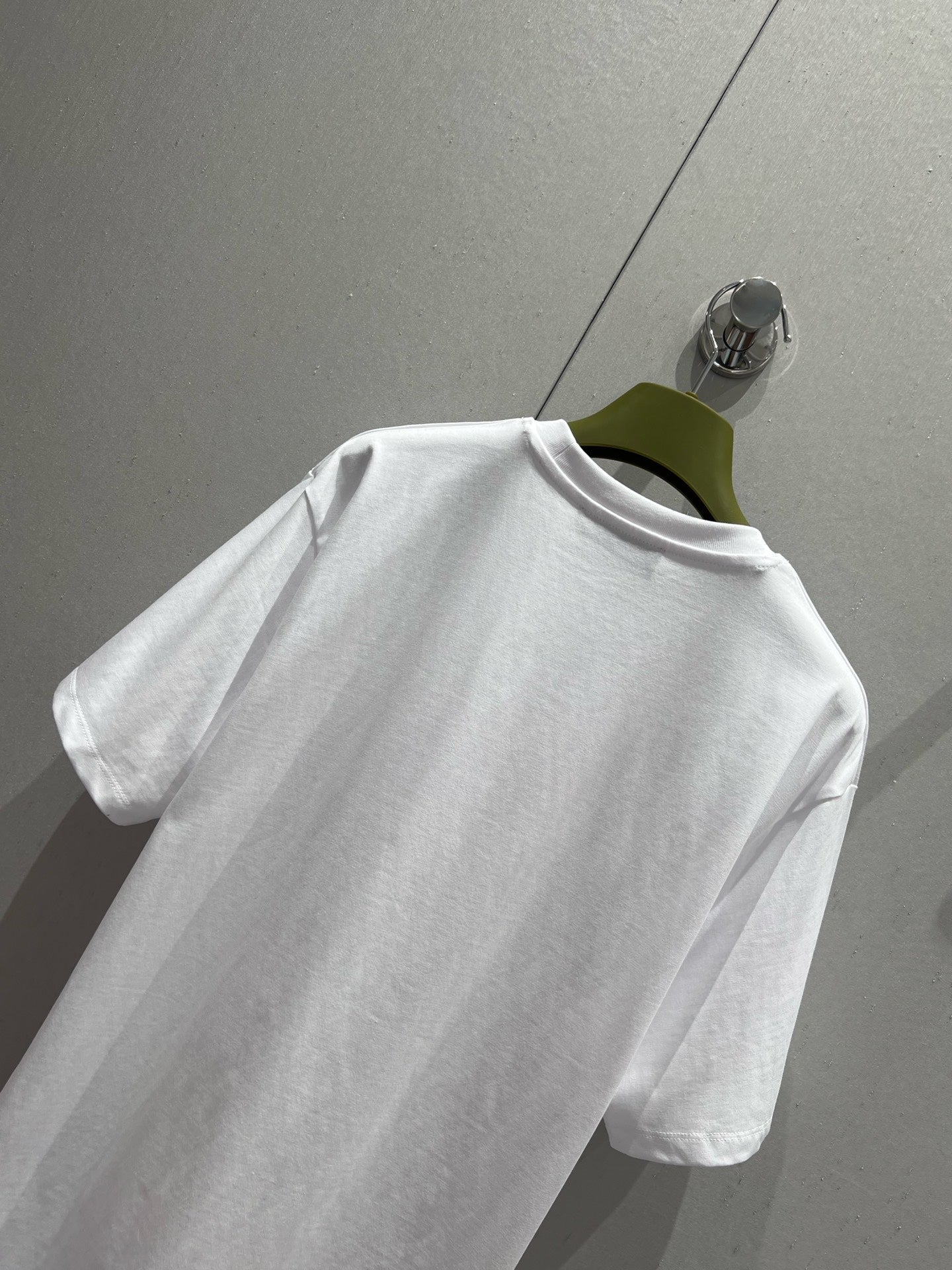 GUCCI Gucci 25 Print Short Sleeve T-shirt Pink White Cotton