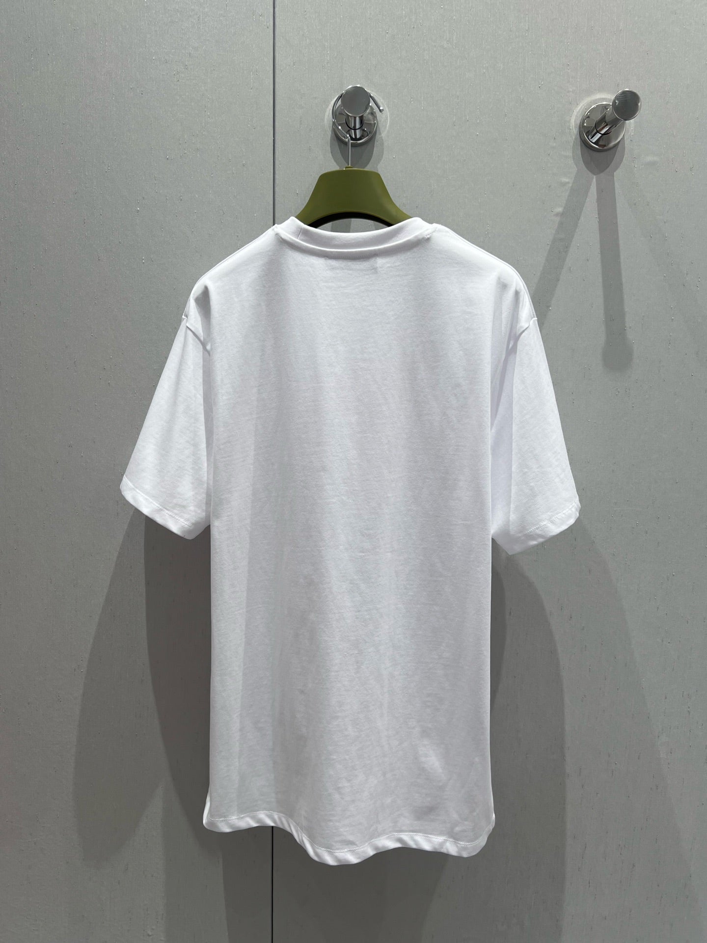 GUCCI Gucci 25 Print Short Sleeve T-shirt Pink White Cotton