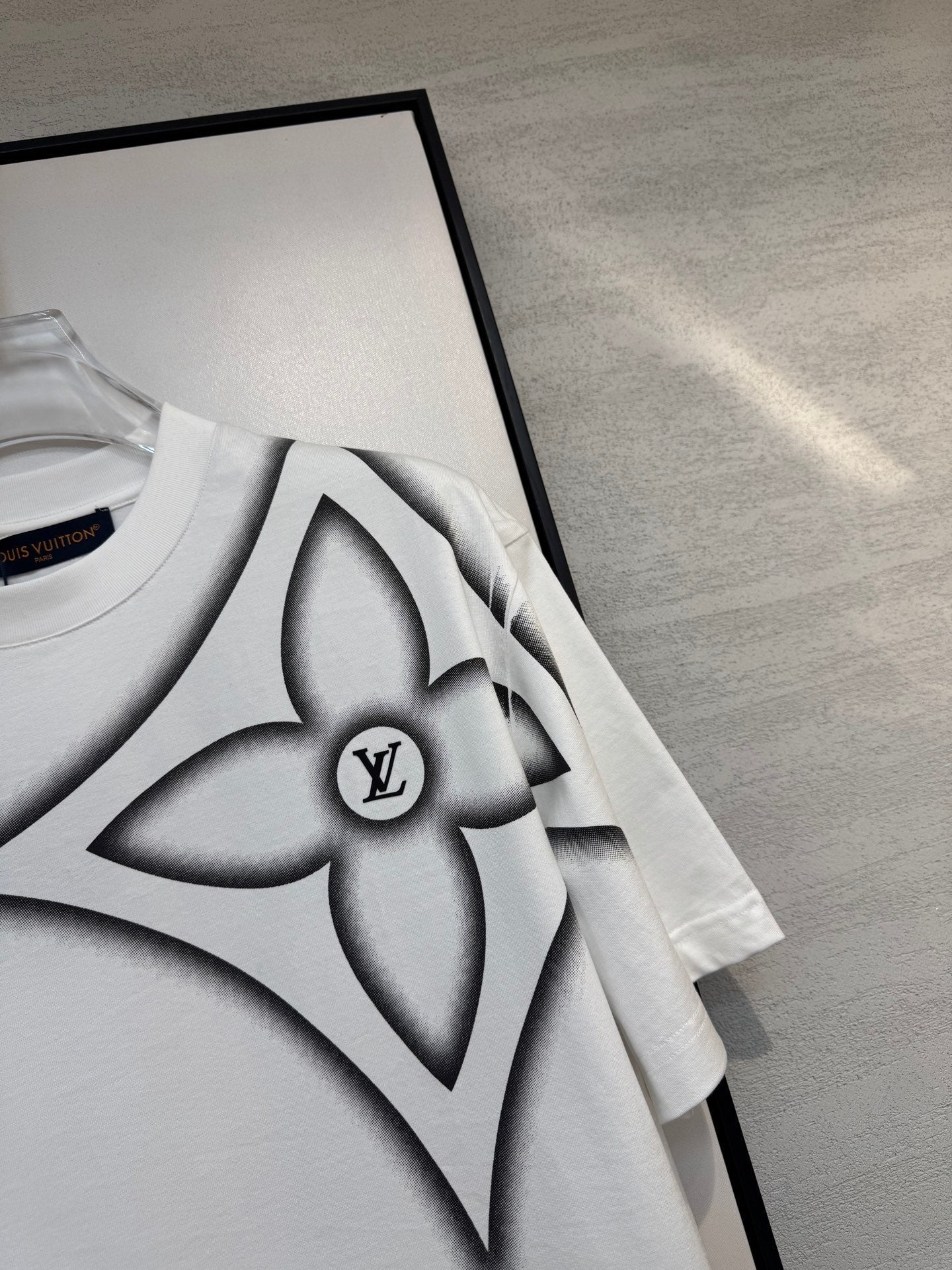 LOUIS VUITTON LV WHITE COTTON T-SHIRT 238912