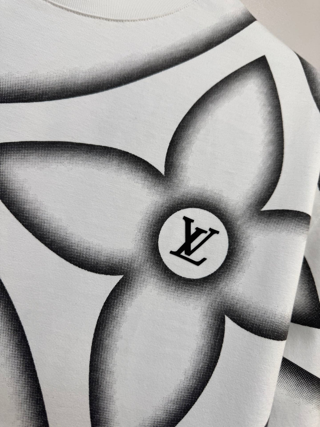 LOUIS VUITTON LV WHITE COTTON T-SHIRT 238912
