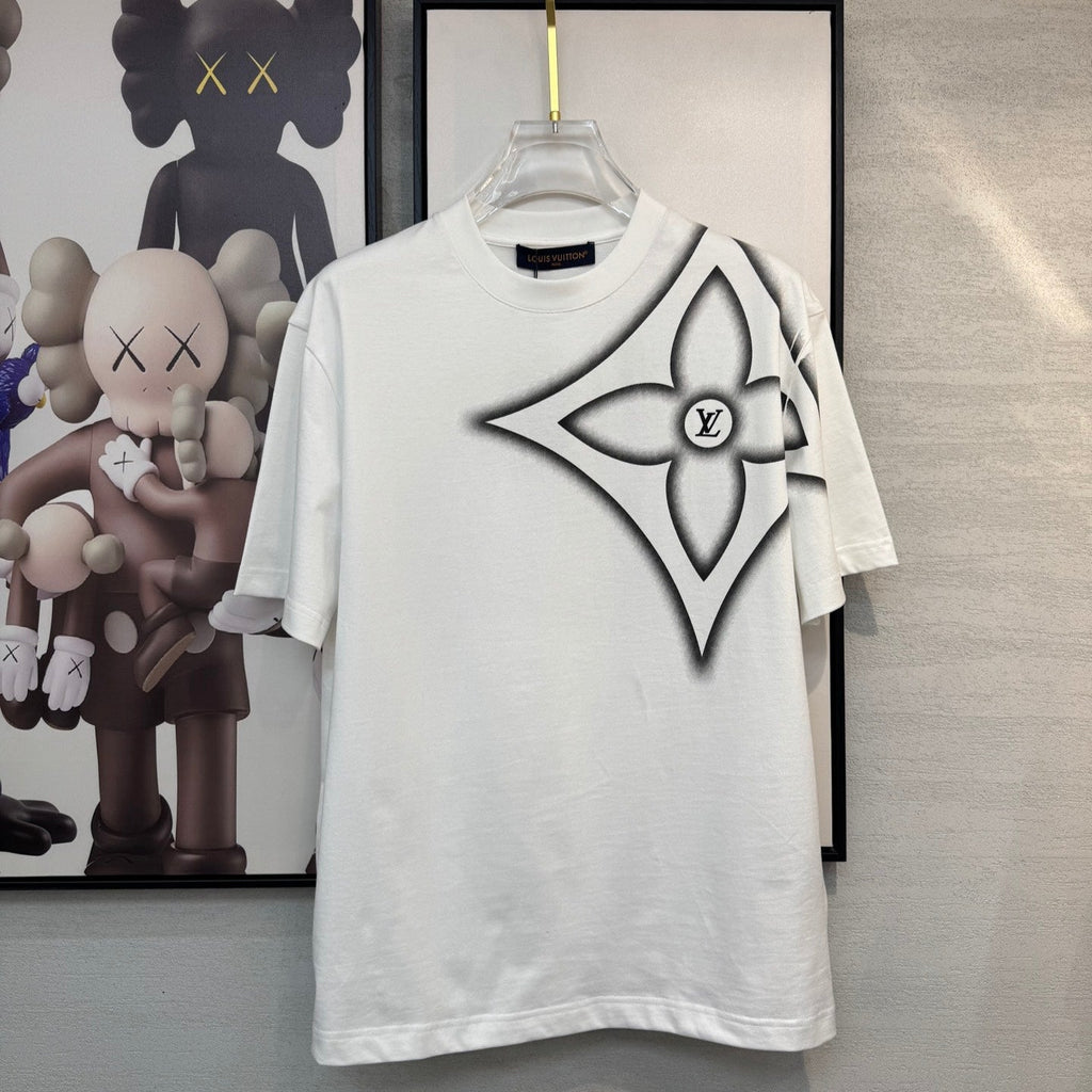 LOUIS VUITTON LV WHITE COTTON T-SHIRT 238912