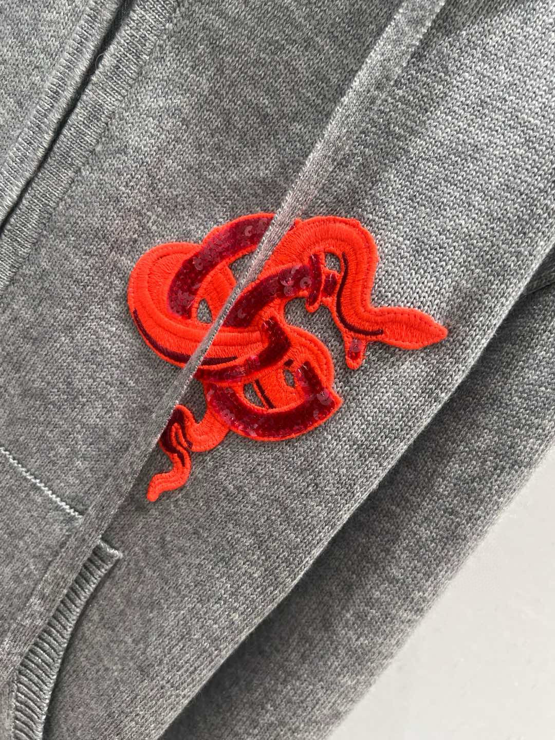 GUCCI Gucci 25 Set Gray Wool 209933