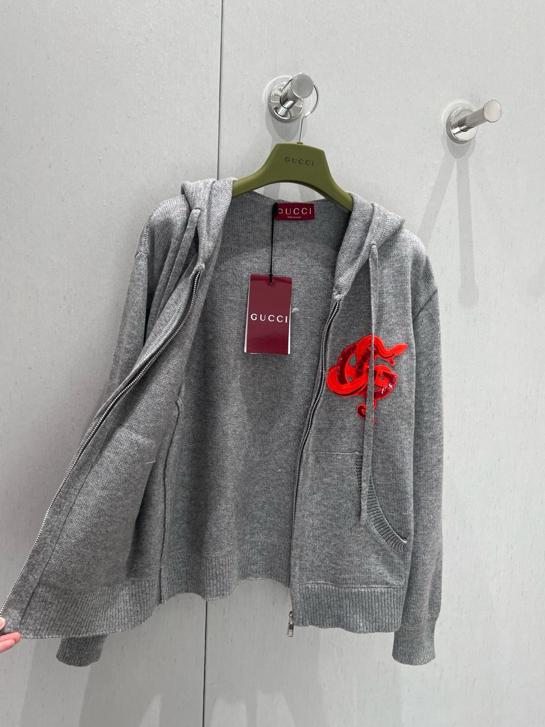 GUCCI Gucci 25 Set Gray Wool 209933