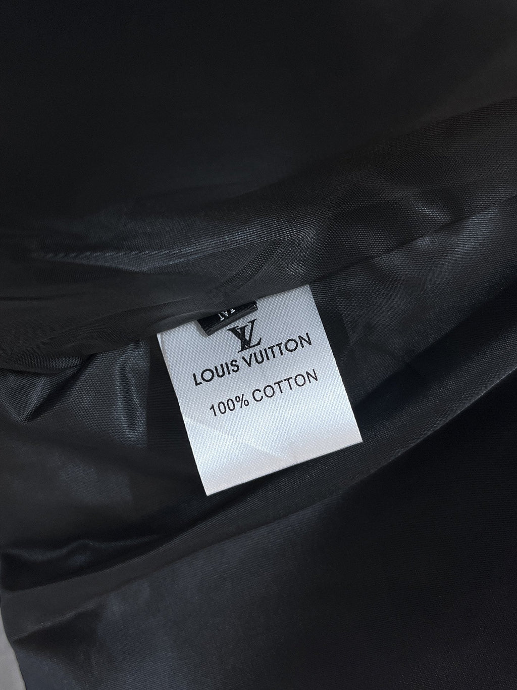 LOUIS VUITTON LV BLACK MONOGRAM JACKET 239558