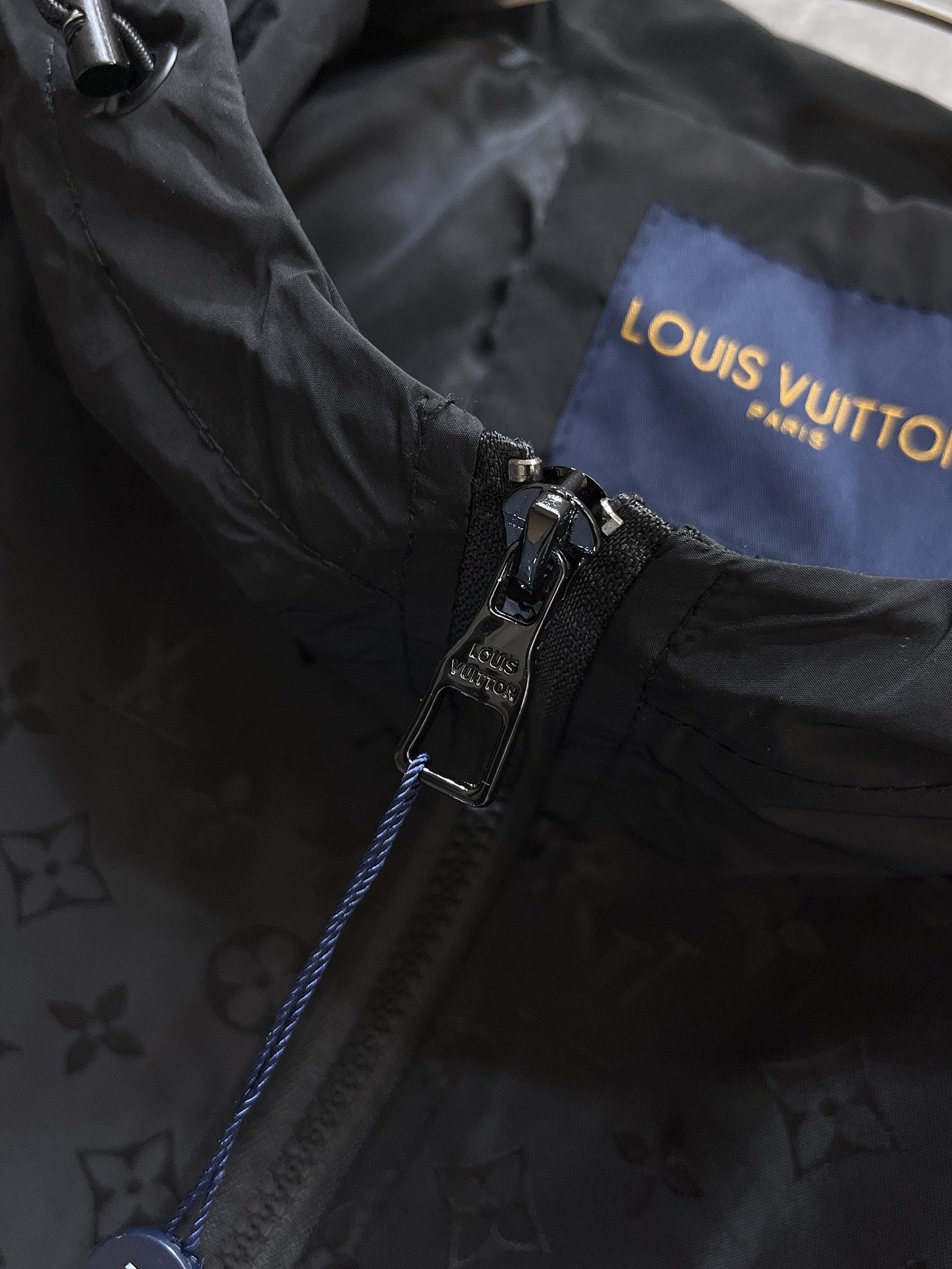 LOUIS VUITTON LV BLACK MONOGRAM JACKET 239558