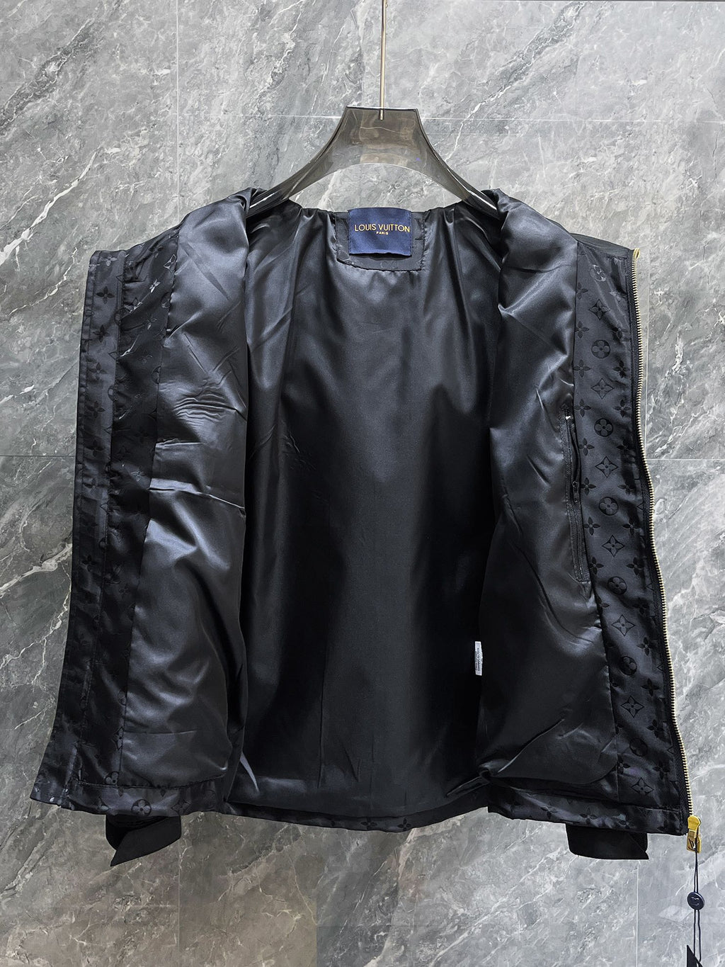 LOUIS VUITTON LV BLACK MONOGRAM JACKET 239560
