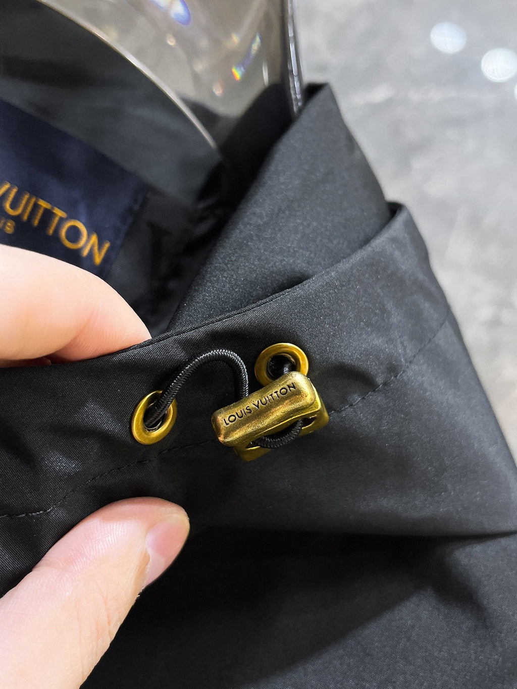 LOUIS VUITTON LV BLACK MONOGRAM JACKET 239560