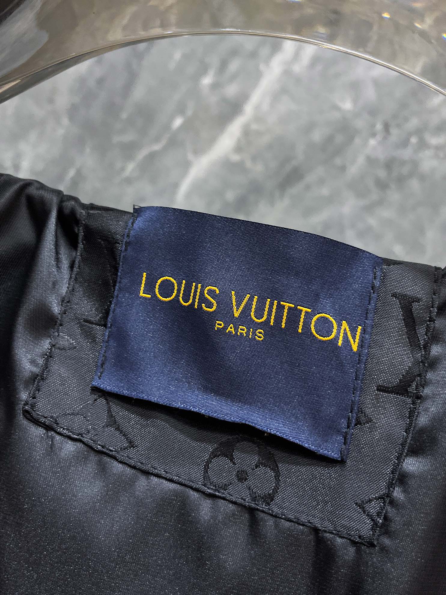 LOUIS VUITTON LV BLACK MONOGRAM JACKET 239560