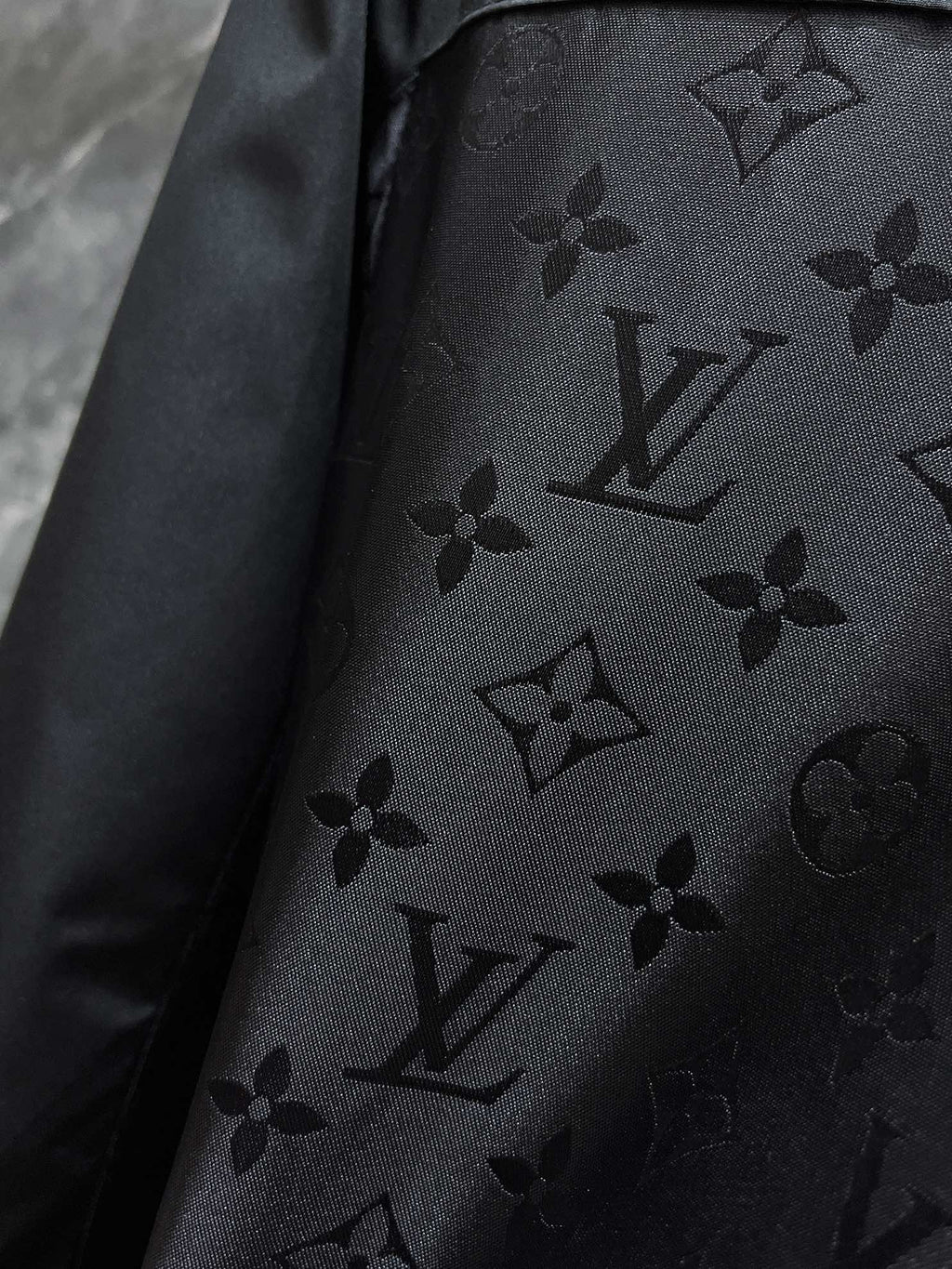 LOUIS VUITTON LV BLACK MONOGRAM JACKET 239560