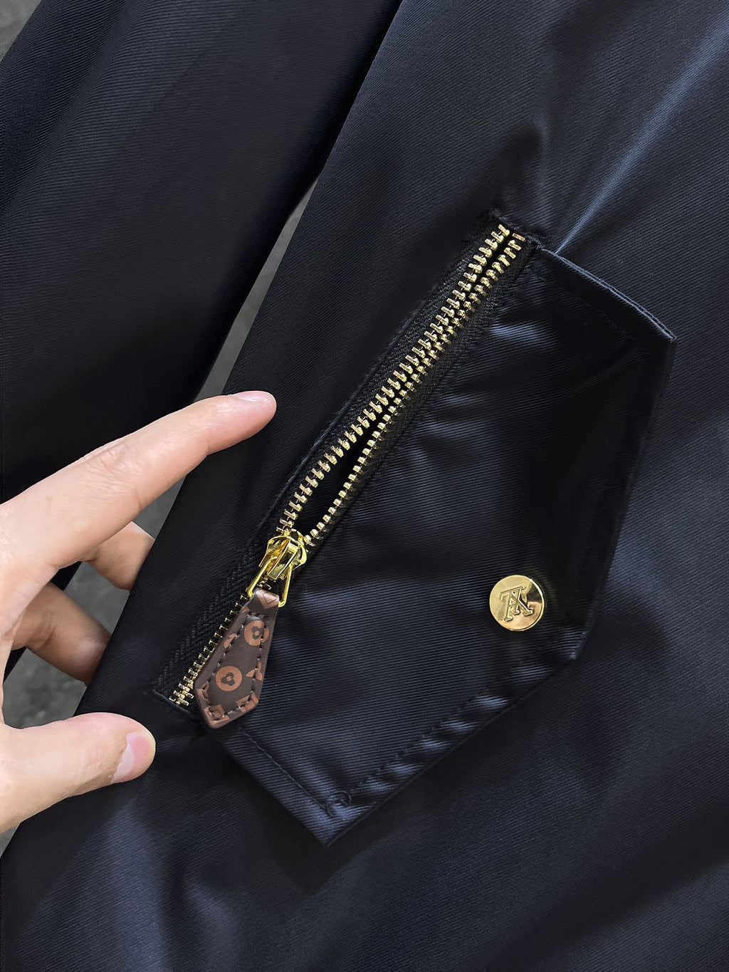 LOUIS VUITTON LV SPRUCE BLUE JACKET 239562