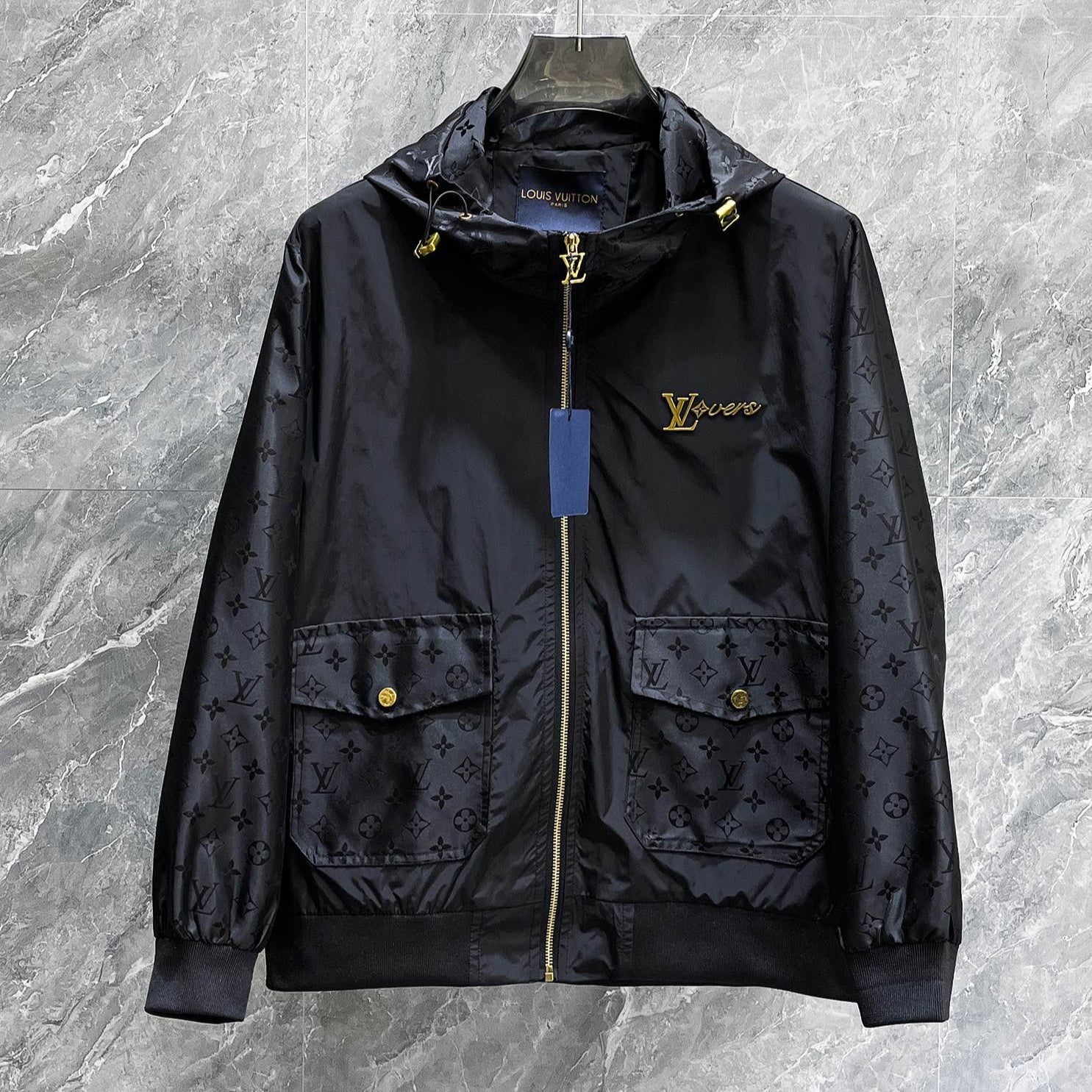 LOUIS VUITTON LV BLACK JACKET 239563