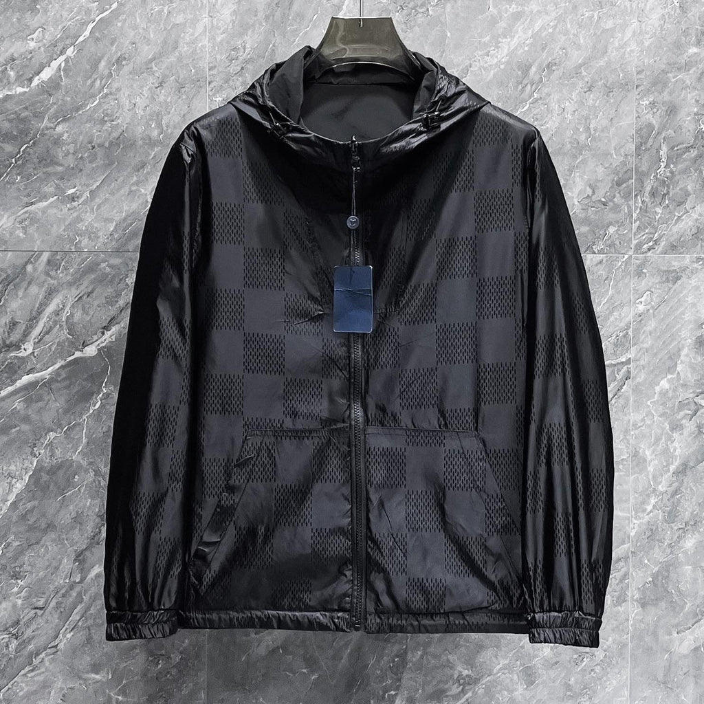 LOUIS VUITTON LV BLACK DAMIER JACKET 239564