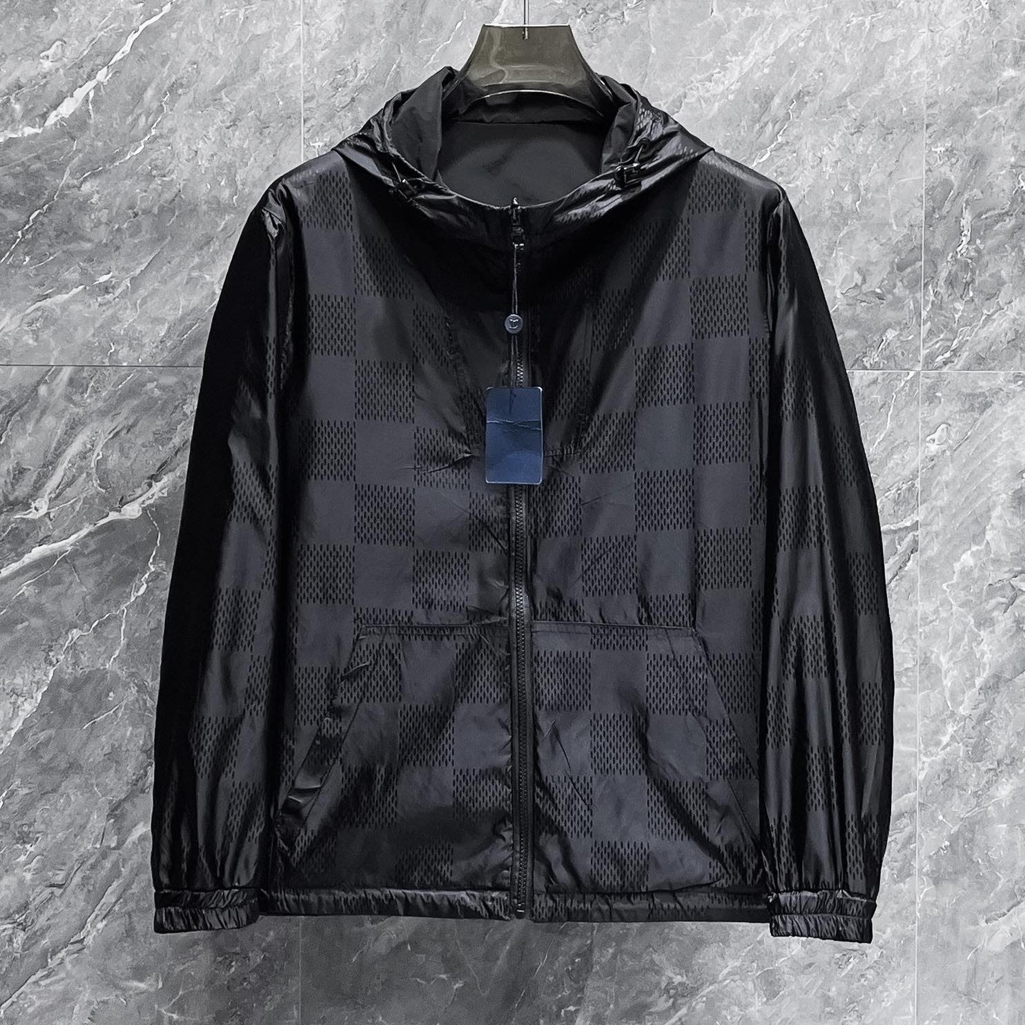 LOUIS VUITTON LV BLACK DAMIER JACKET 239564